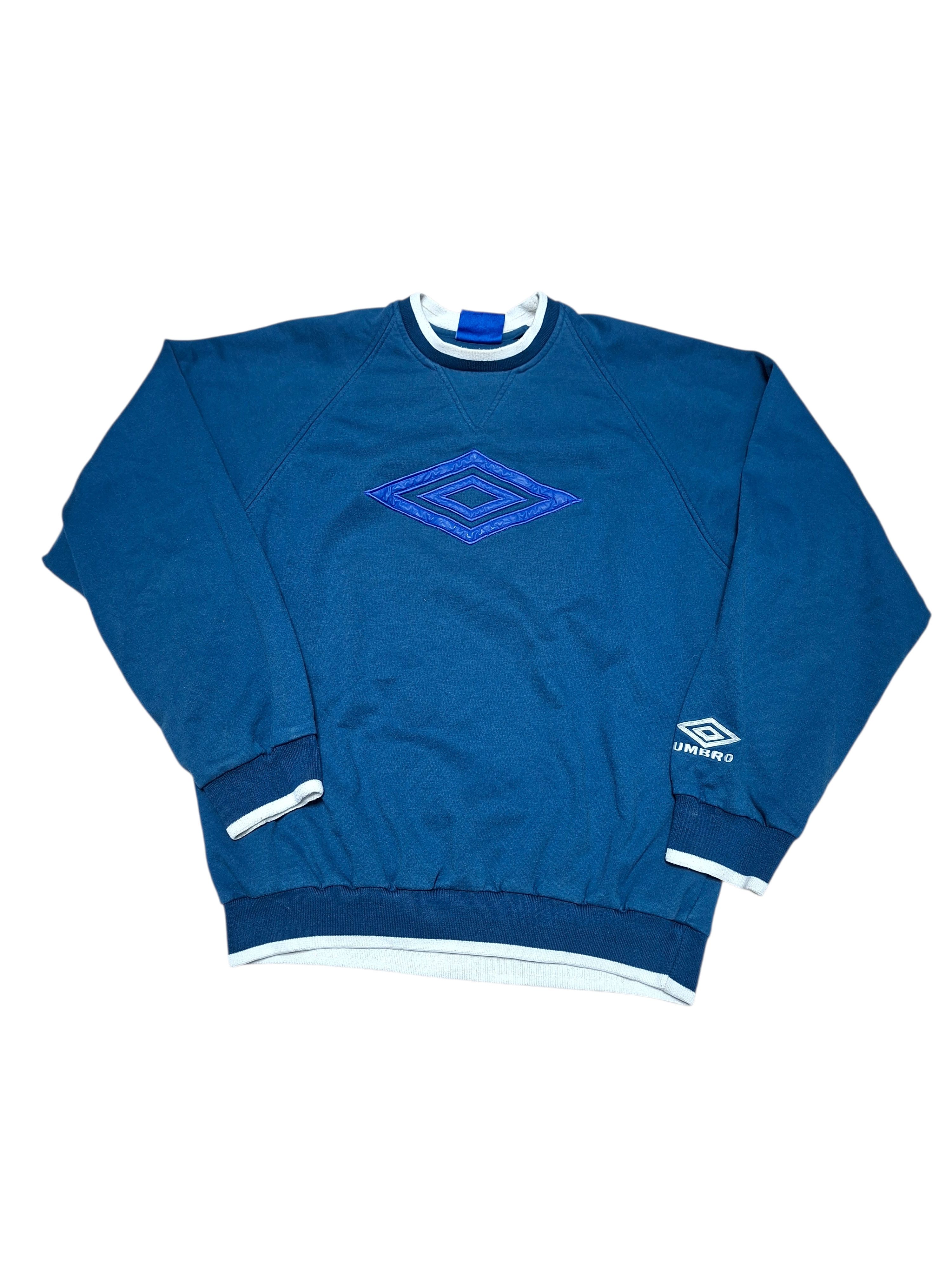 Umbro UMBRO VINTAGE BIG LOGO EMBROIDERED 80S 90S SWEATSHIRT Size US XL / EU 56 / 4 - 1 Thumbnail