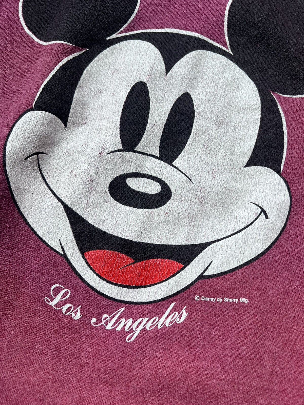 Tultex Vintage Mickey Sweatshirt 🐭 Size M / US 6-8 / IT 42-44 - 2 Thumbnail