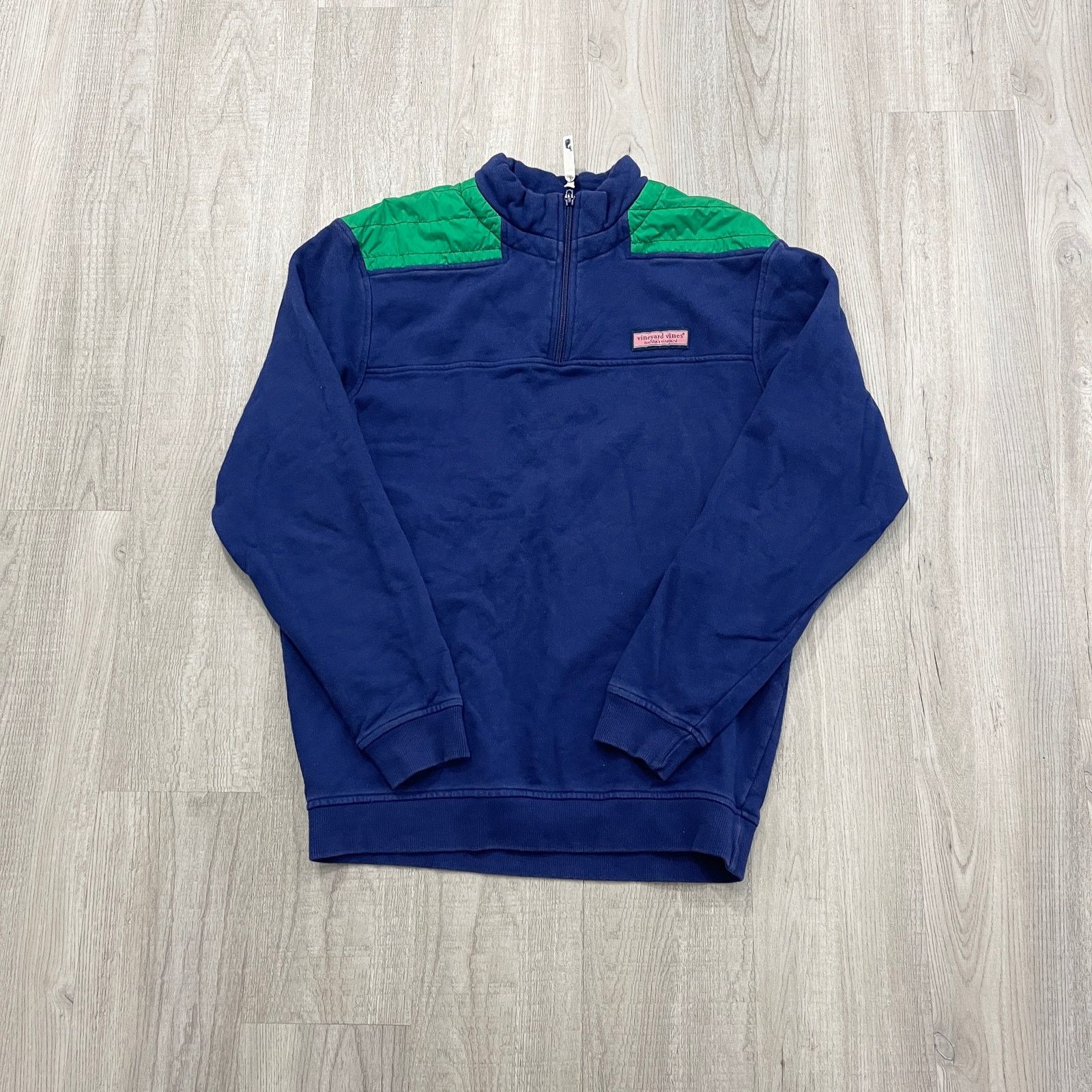 Vineyard Vines Vineyard Vines 1/4 Pullover Men's Small Blue Green Preppy Size US S / EU 44-46 / 1 - 1 Thumbnail