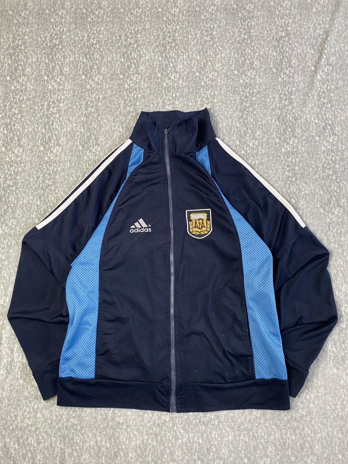 Adidas Vintage Adidas Argentine National Team Football Jacket Size US M / EU 48-50 / 2 - 1 Thumbnail