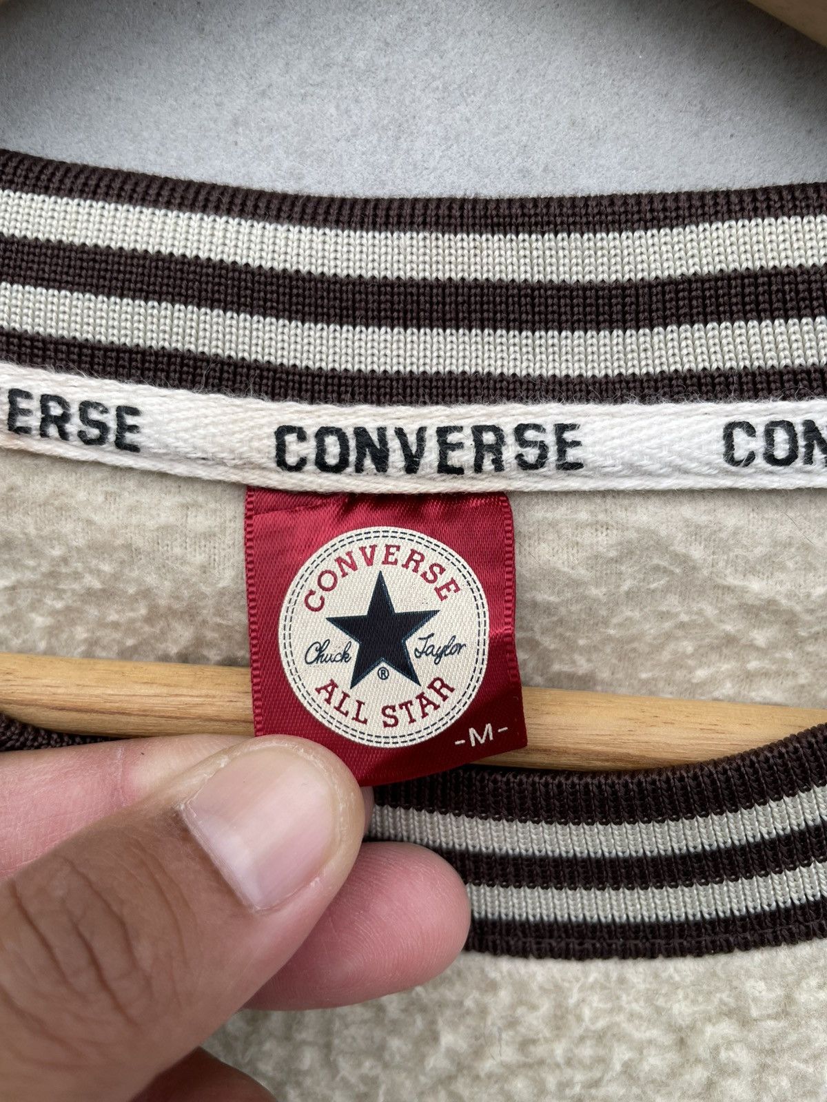 Converse 🔥Accept Binding Offer🔥 Converse Fleece Sweatshirt Size US M / EU 48-50 / 2 - 3 Thumbnail