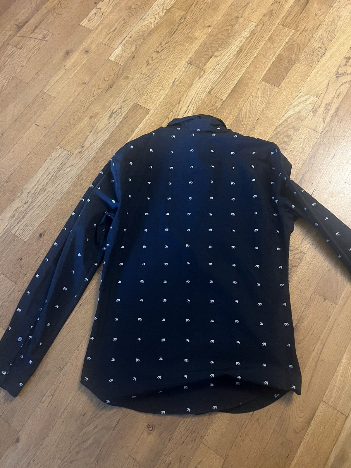 McQ Alexander McQueen Alexander mcqueen mcq button up shirt medium dark navy Size US M / EU 48-50 / 2 - 2 Thumbnail