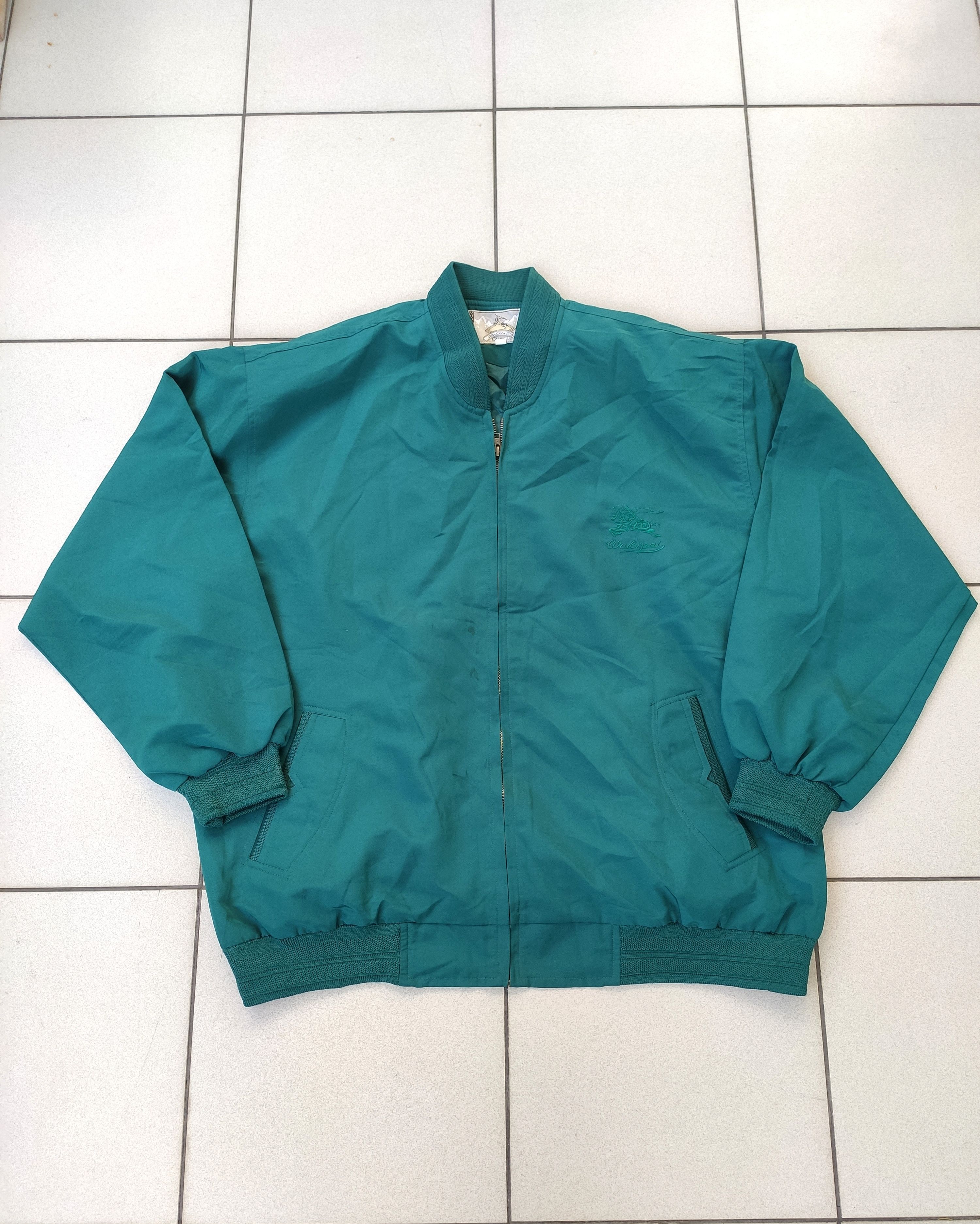 Vintage Vintage bomber jacket bootle green 90s 00s Size US XL / EU 56 / 4 - 1 Thumbnail