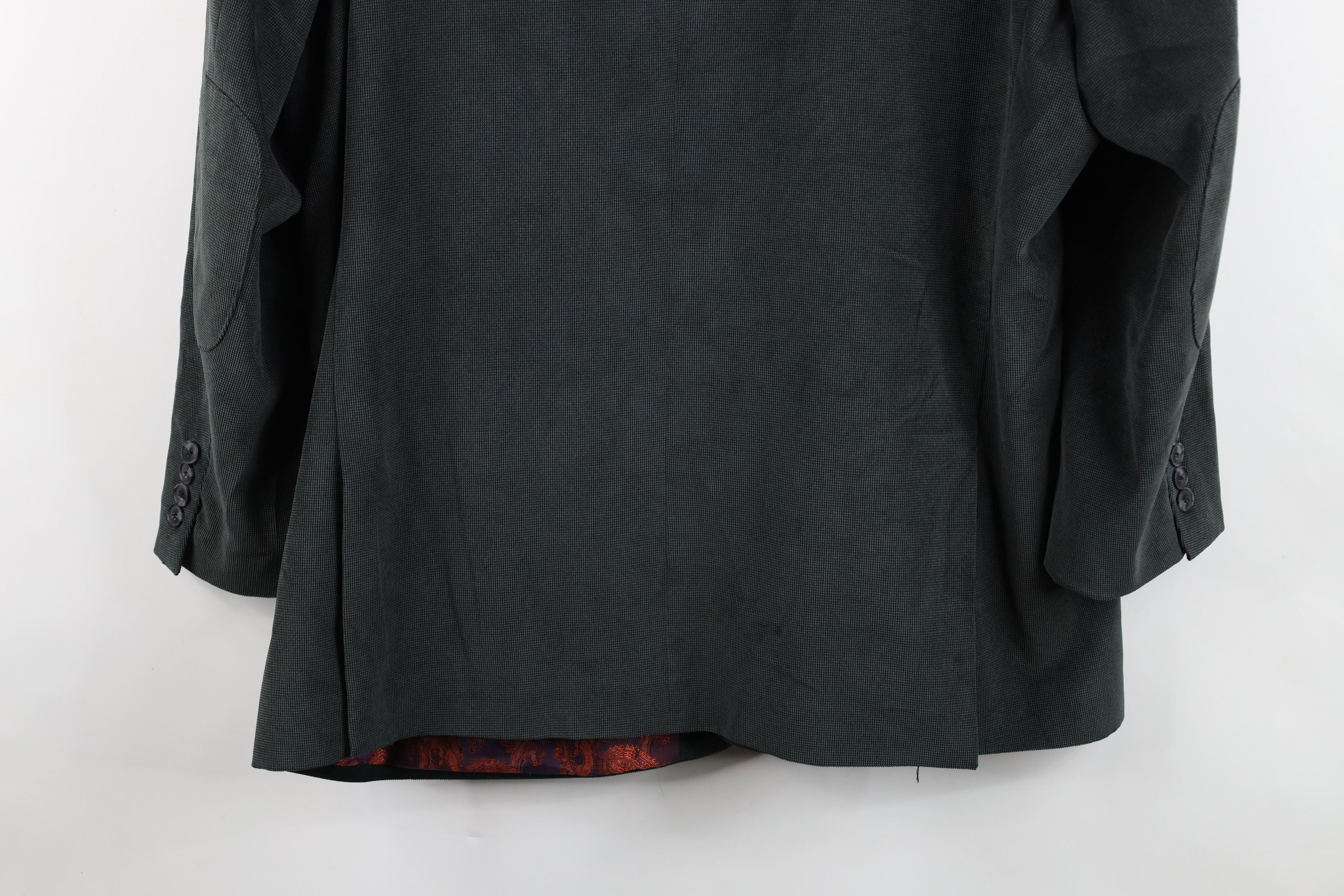 Vintage Marco Grassi Corduroy 2 Button Suit Coat Blazer Jacket Gray Size US XXL / EU 58 / 5 - 16 Thumbnail