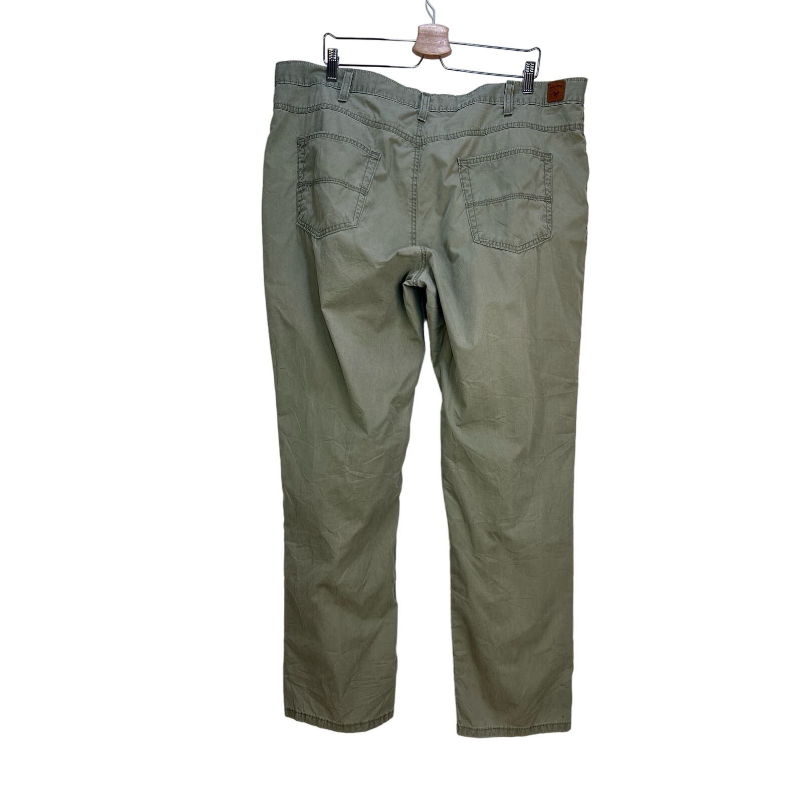 Other Bill’s Khakis Pants Classic Fit Broken In Twill Green Size US 42 / EU 58 - 9 Thumbnail