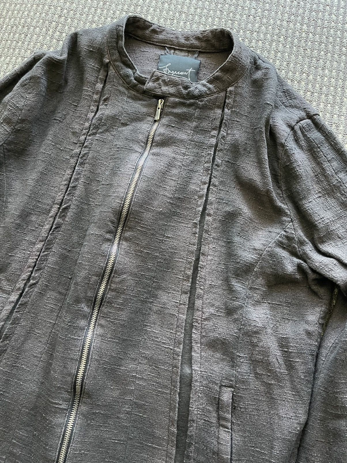 Fagassent Toshiki Aoki Cotton-Linen Blend Denim Jacket Size US M / EU 48-50 / 2 - 3 Thumbnail
