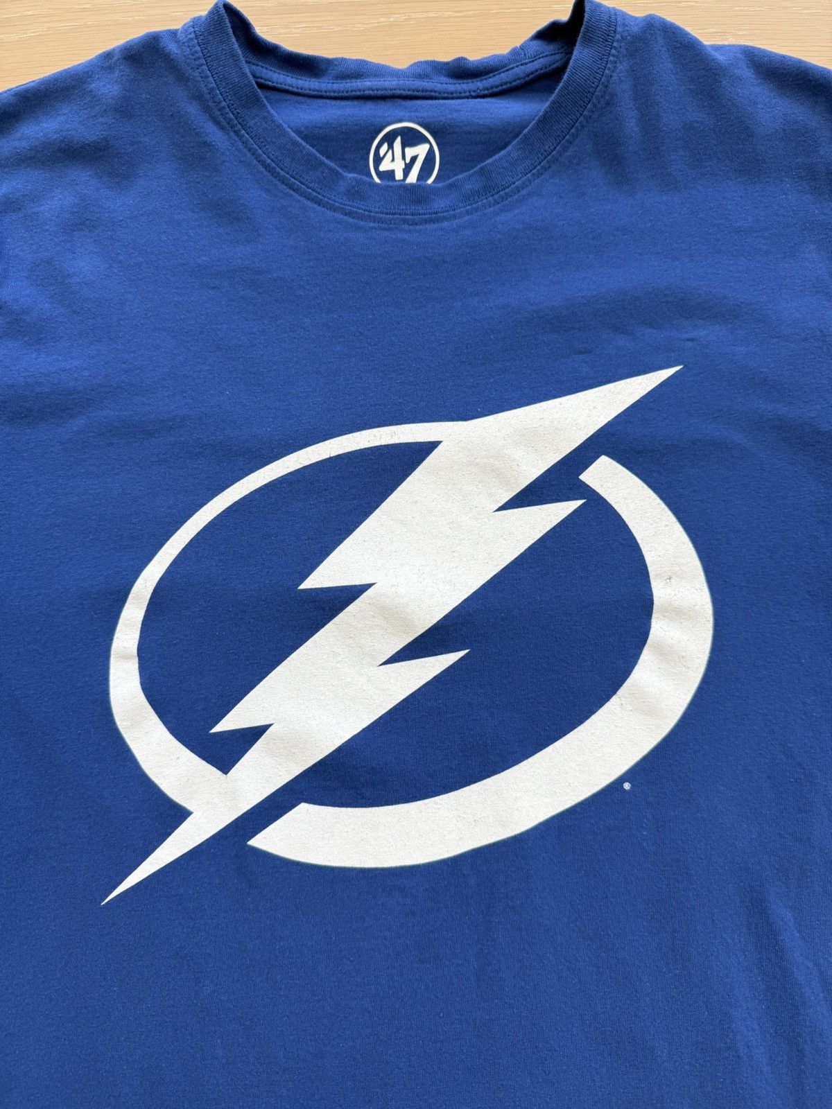 47 Brand Tampa Bay Lightning Bolts Logo NHL Shirt Size US M / EU 48-50 / 2 - 3 Thumbnail