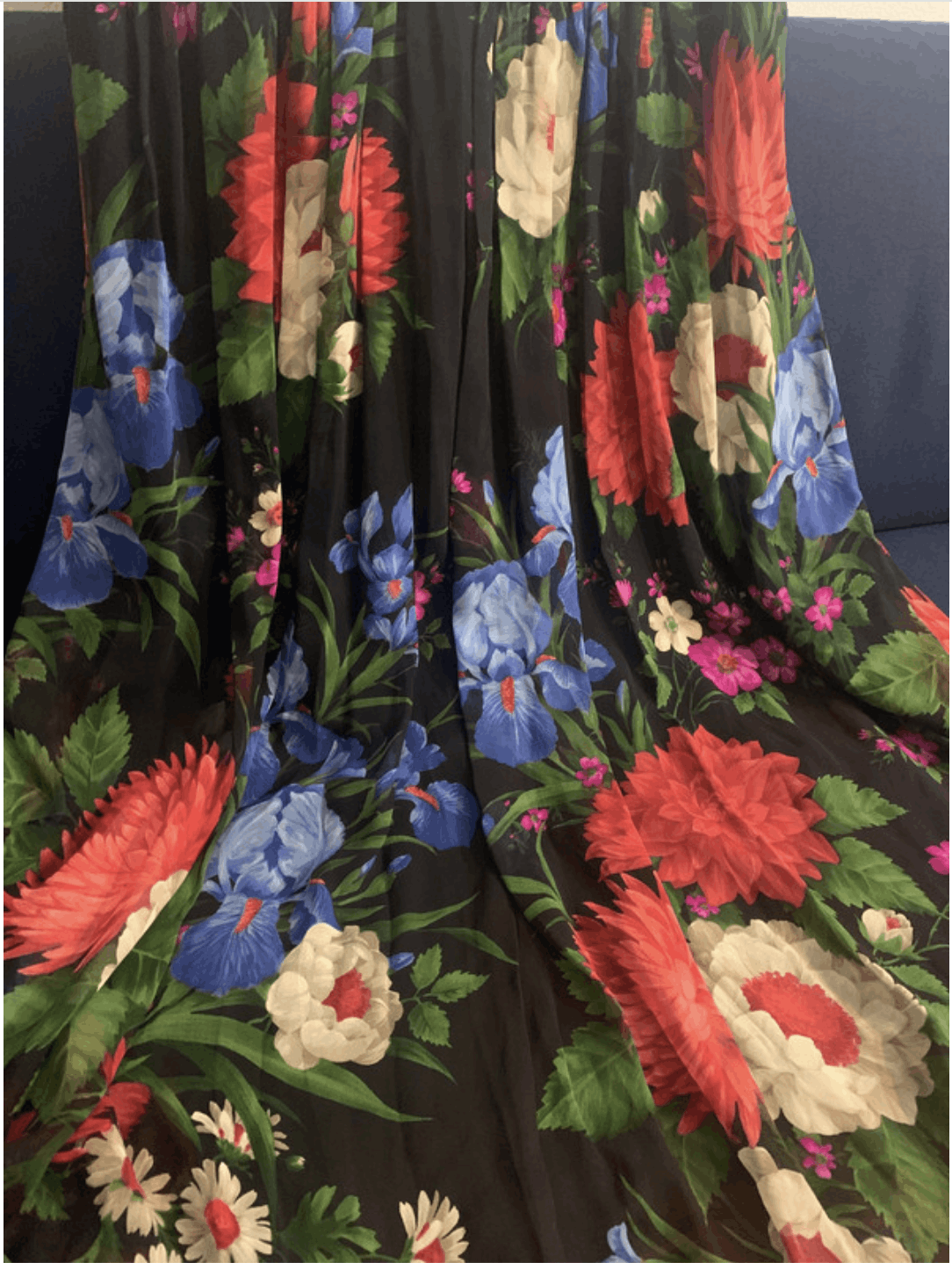 Leonard Paris Long silk dress by Leonard with long sleeves Size S / US 4 / IT 40 - 7 Thumbnail