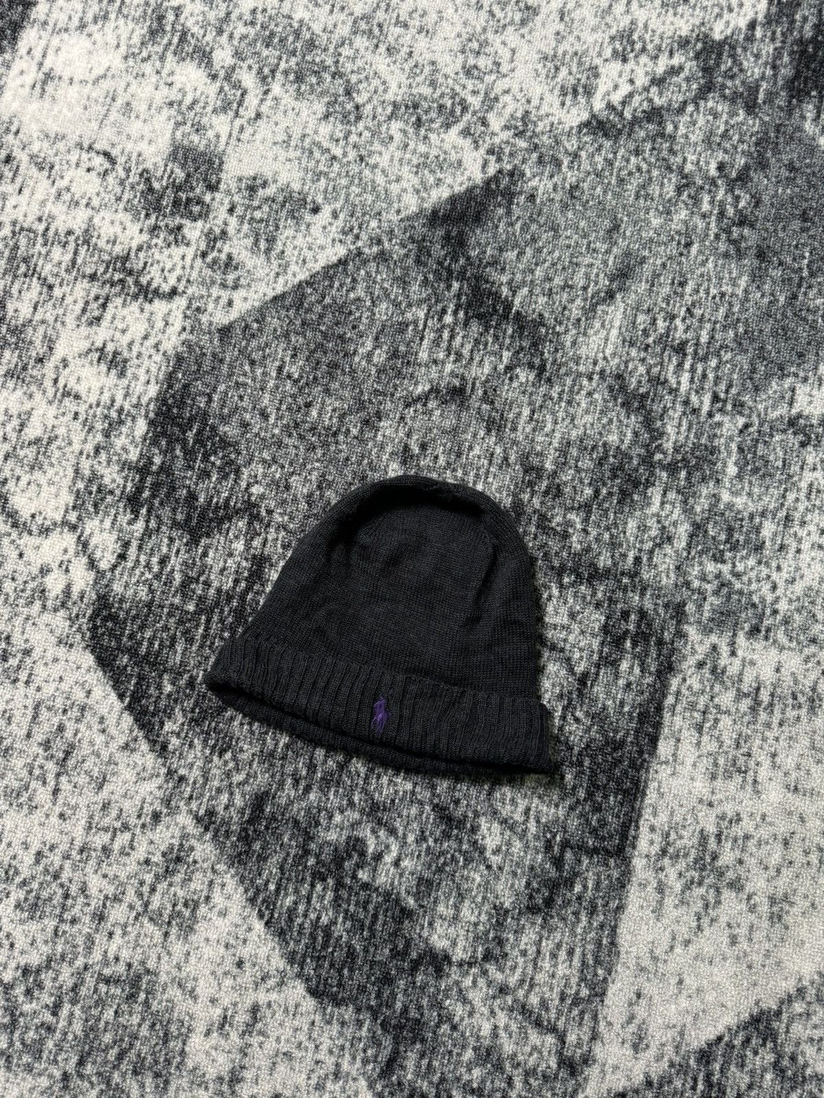 Polo Ralph Lauren × Vintage Vintage Polo Ralph Lauren Hat Distressed Violet Pony Y2K 90s Size ONE SIZE - 1 Thumbnail
