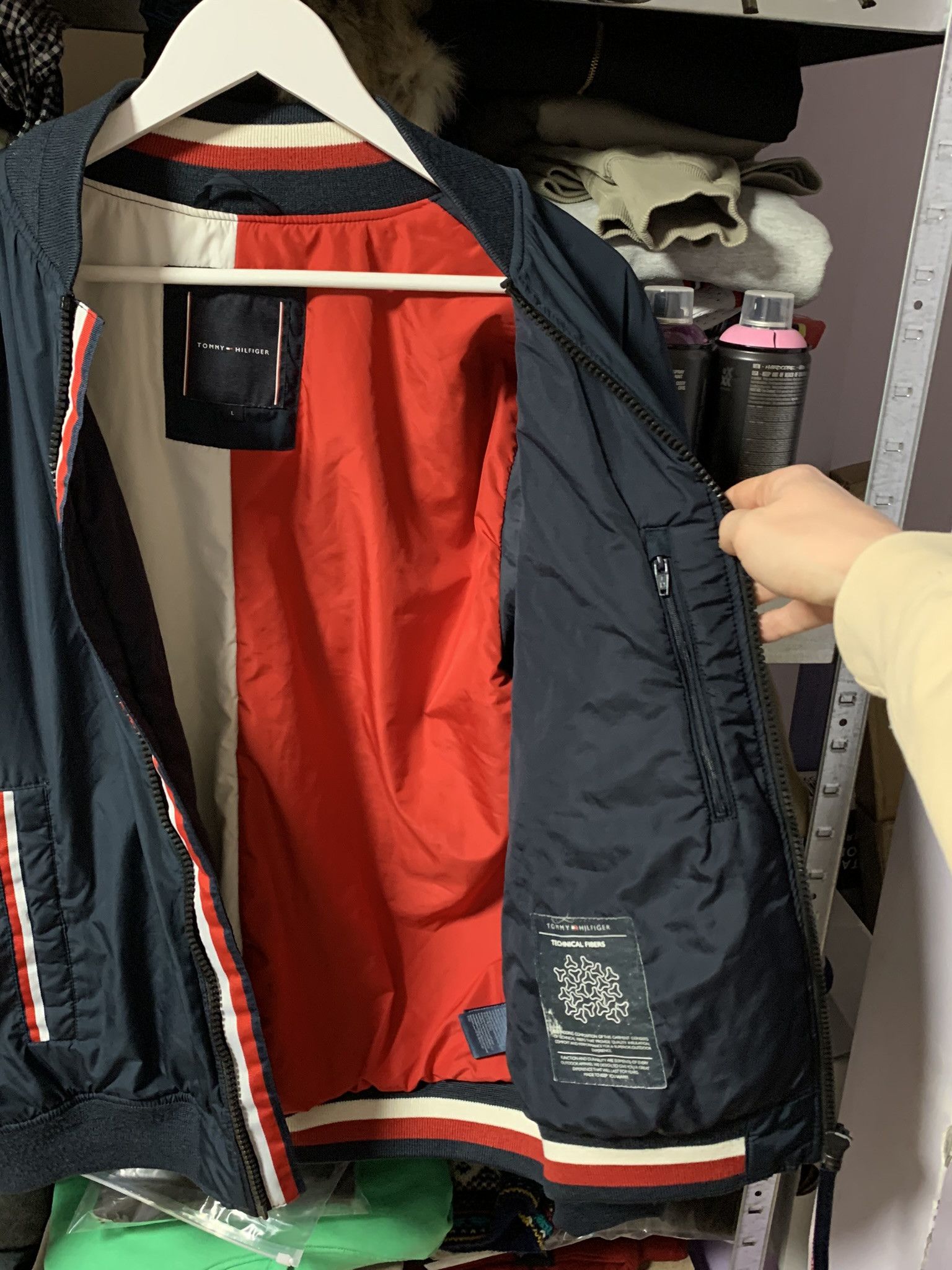 Tommy Hilfiger Tommy Hilfiger x Mercedes AMG Motorsport F1 Bomber Jacket L Size US L / EU 52-54 / 3 - 7 Thumbnail