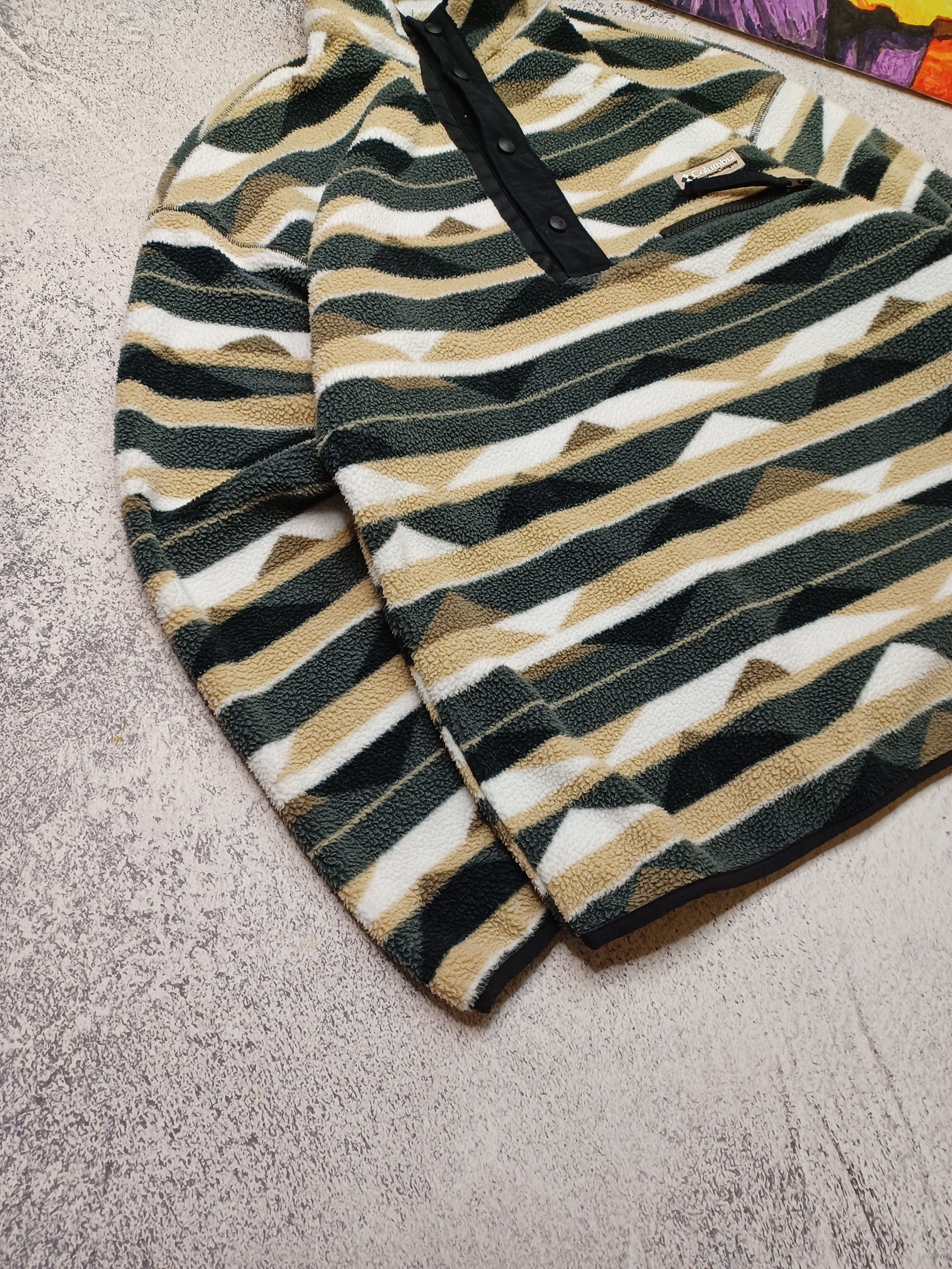 Columbia Columbia 1/3 Synchilla Style Gorpcore Fleece Jacket Size US M / EU 48-50 / 2 - 5 Thumbnail