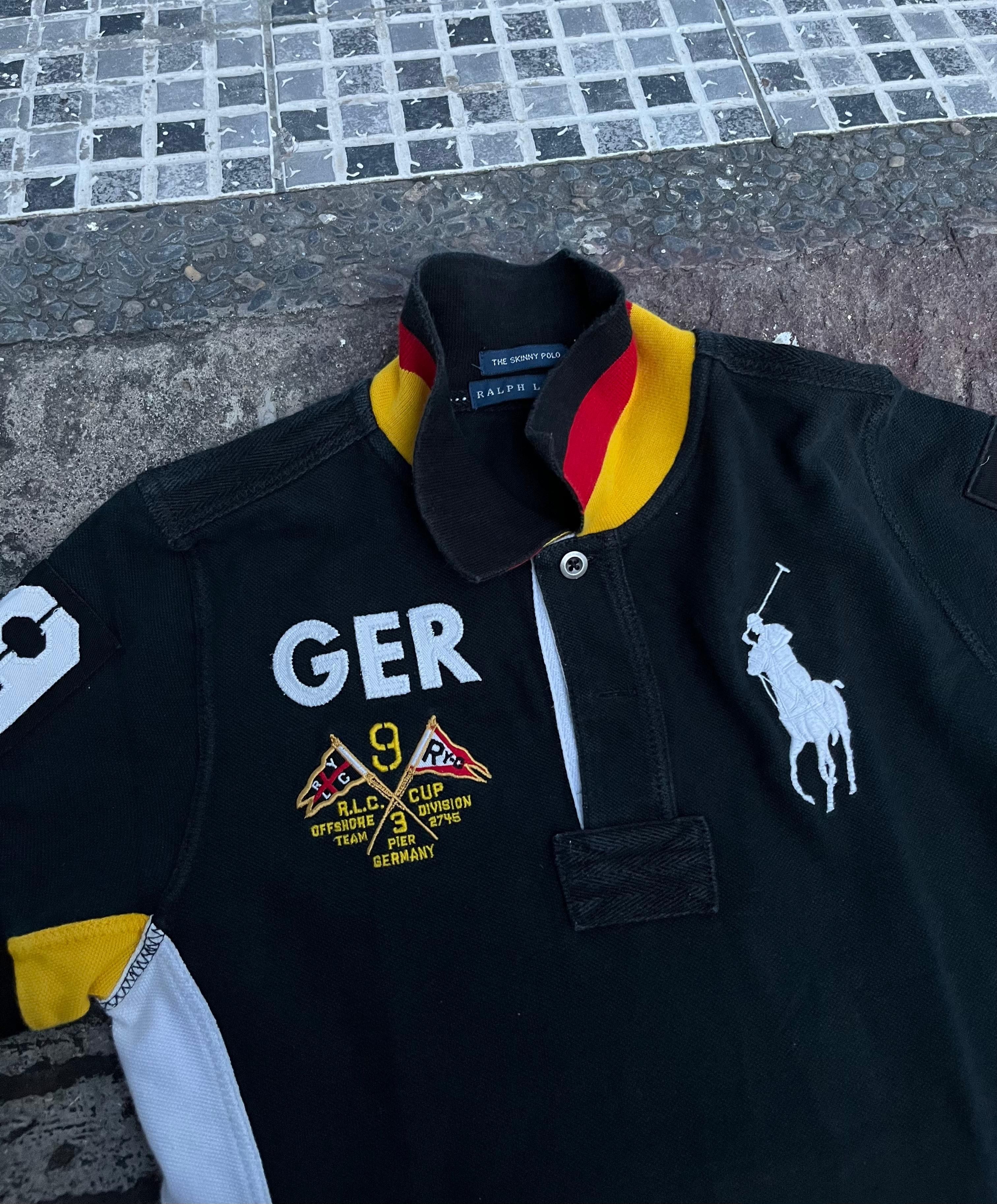 Polo Ralph Lauren Vintage Polo Ralph Lauren Germany Skinny Shirt Size M / US 6-8 / IT 42-44 - 6 Thumbnail