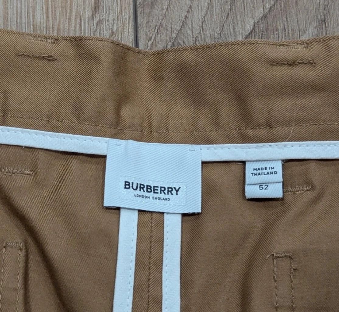Burberry Burberry "Denton"Cotton Cargo Pants Camel 52 US 36 Size US 36 / EU 52 - 6 Thumbnail