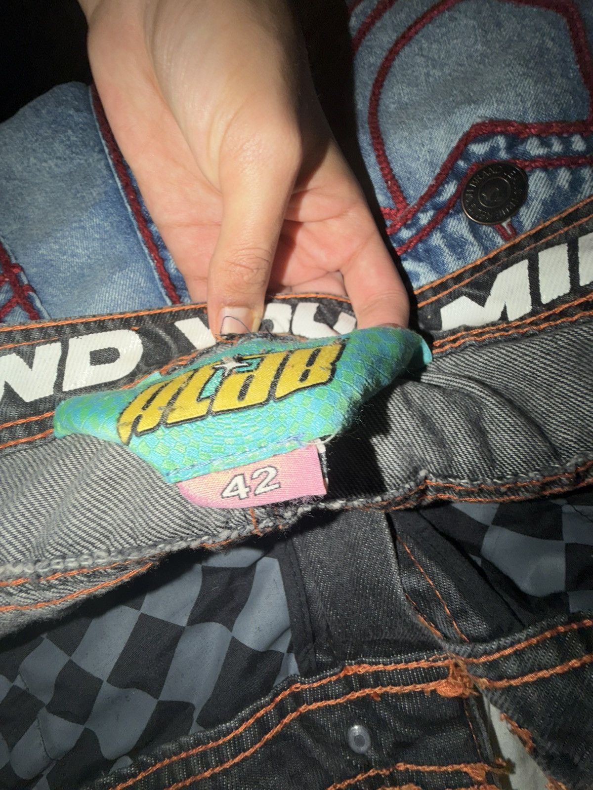 A.LAB A.Lab baggy y2k Jeans fits like 38 Size US 38 / EU 54 - 11 Thumbnail