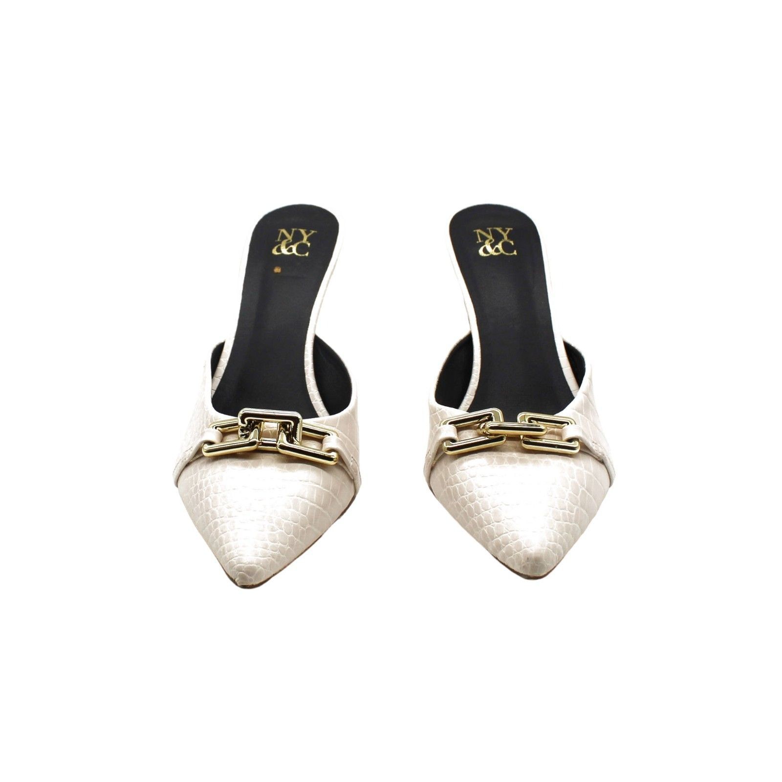 New York & Company Womens Kyra Heeled Mules
