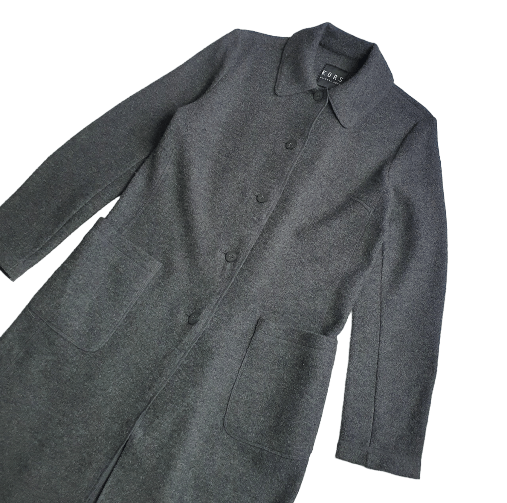 Michael Kors MICHAEL KORS Wool Trench Coat Jacket Saiz 4 Size S / US 4 / IT 40 - 9 Thumbnail