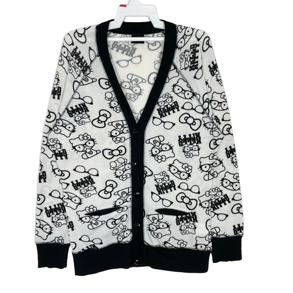 Cartoon Network Vintage Hello Kitty Cartoon Network Japanese Brand Cardigan Size M / US 6-8 / IT 42-44 - 1 Thumbnail