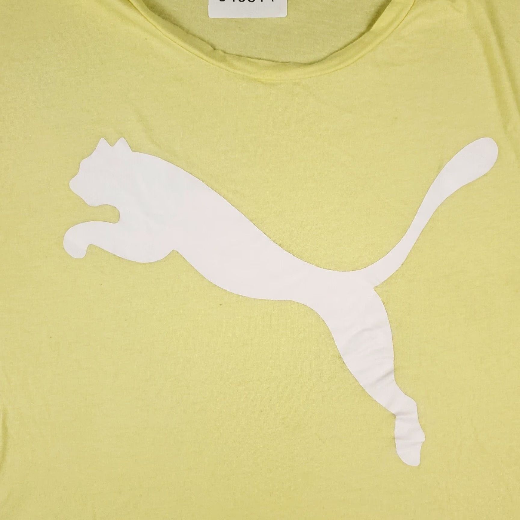 Puma Puma T Shirt Womens XL Beige Short Sleeve Casual Logo Tee Womens Size XL / US 12-14 / IT 48-50 - 2 Thumbnail