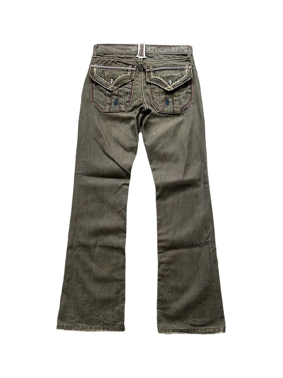 Monarchy Size 30/31 - 00’s Monarchy mudmax tribe flared Size US 30 / EU 46 - 2 Thumbnail