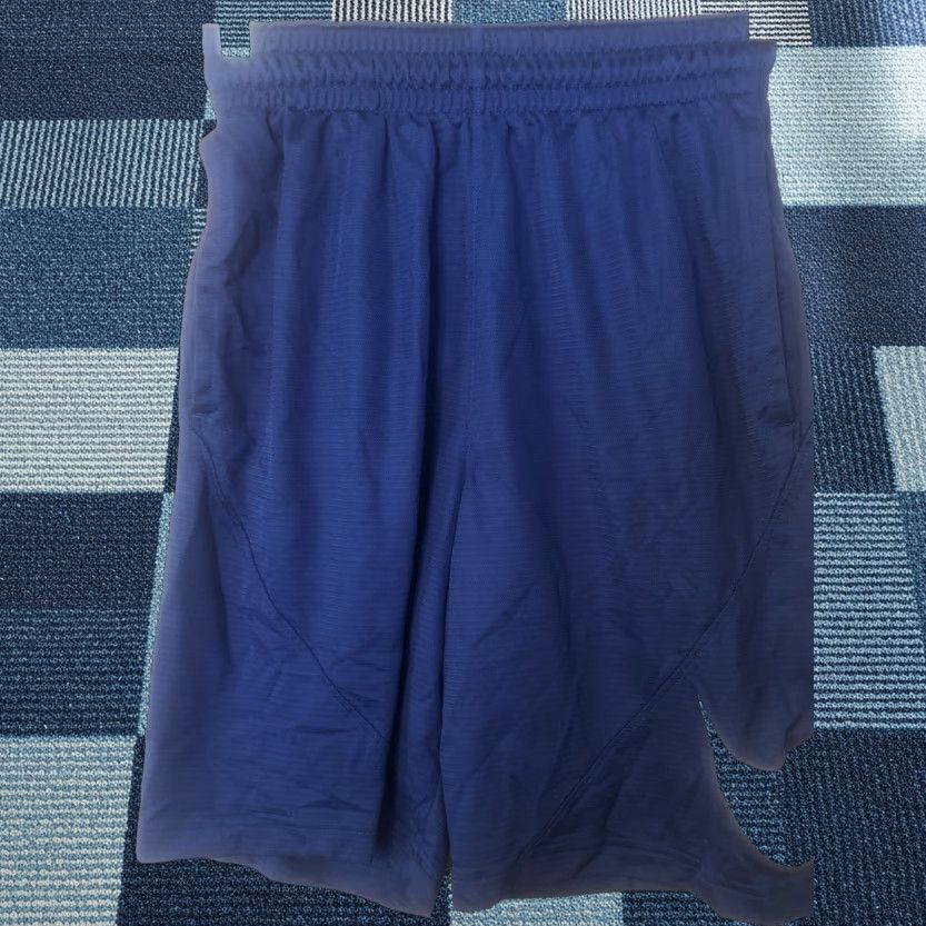 Nike Nike Athletic Shorts Mens S Blue Swoosh Logo Active Athletic Casual Sports Size US 29 - 1 Thumbnail
