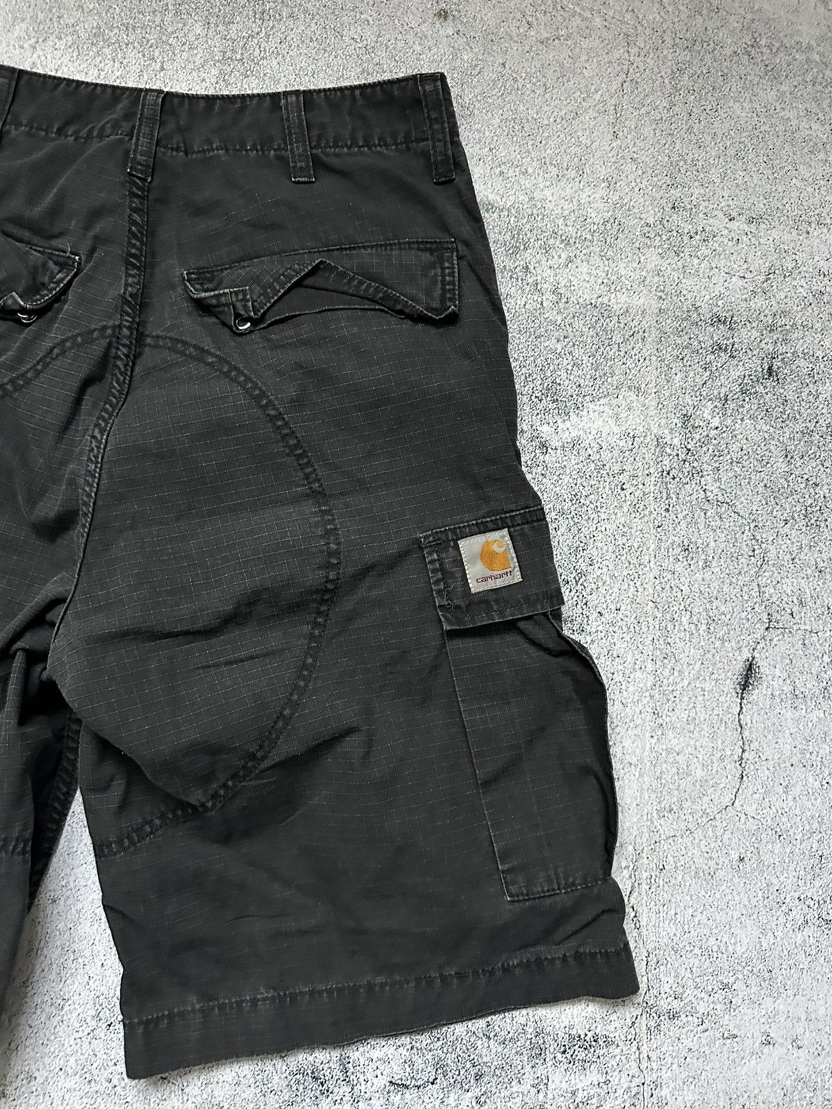 Carhartt Carhartt Cargo Shorts Black Logo Size US 32 / EU 48 - 10 Thumbnail