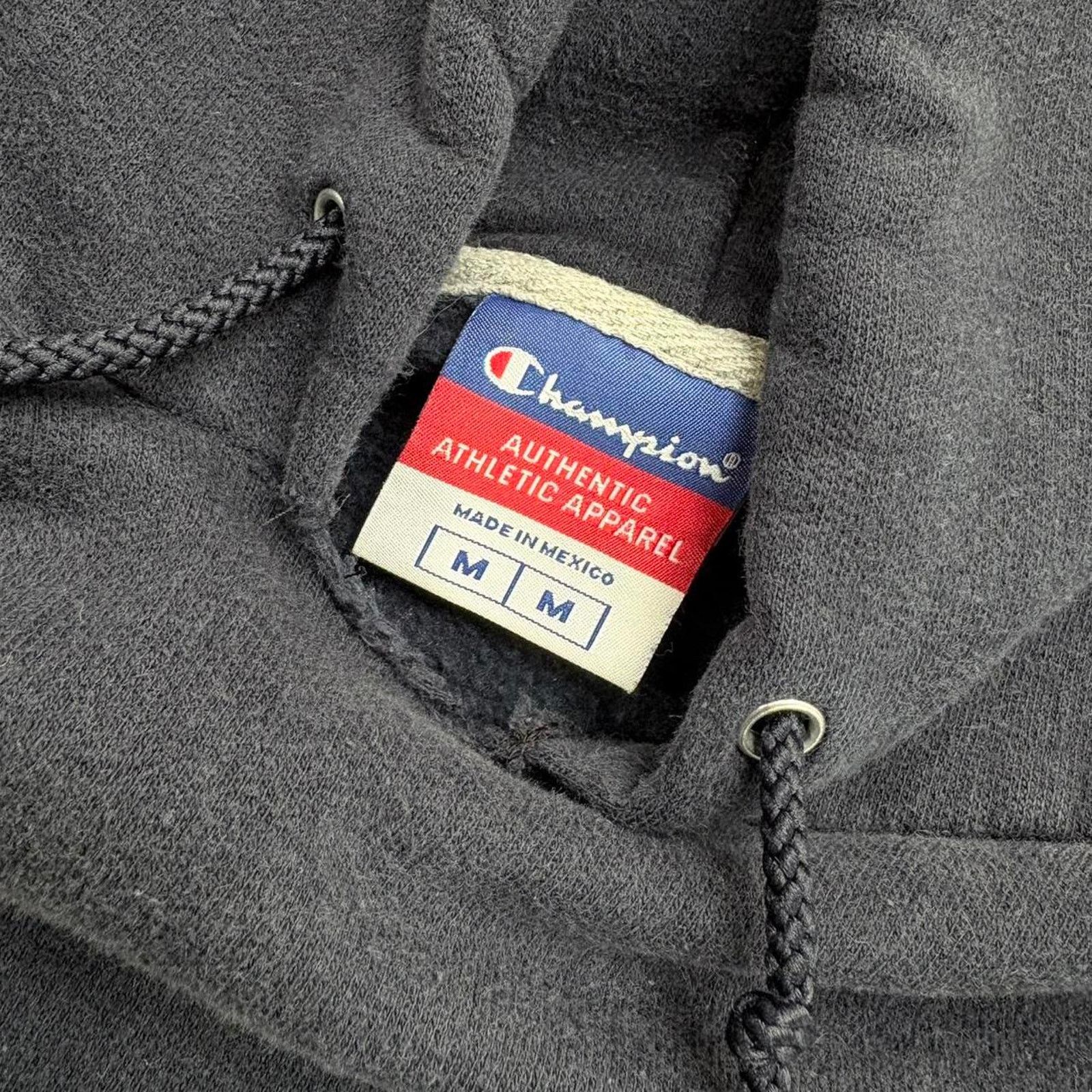 Champion 90’s Navy Blue Champion Pull Over Hoodie Size US M / EU 48-50 / 2 - 3 Thumbnail