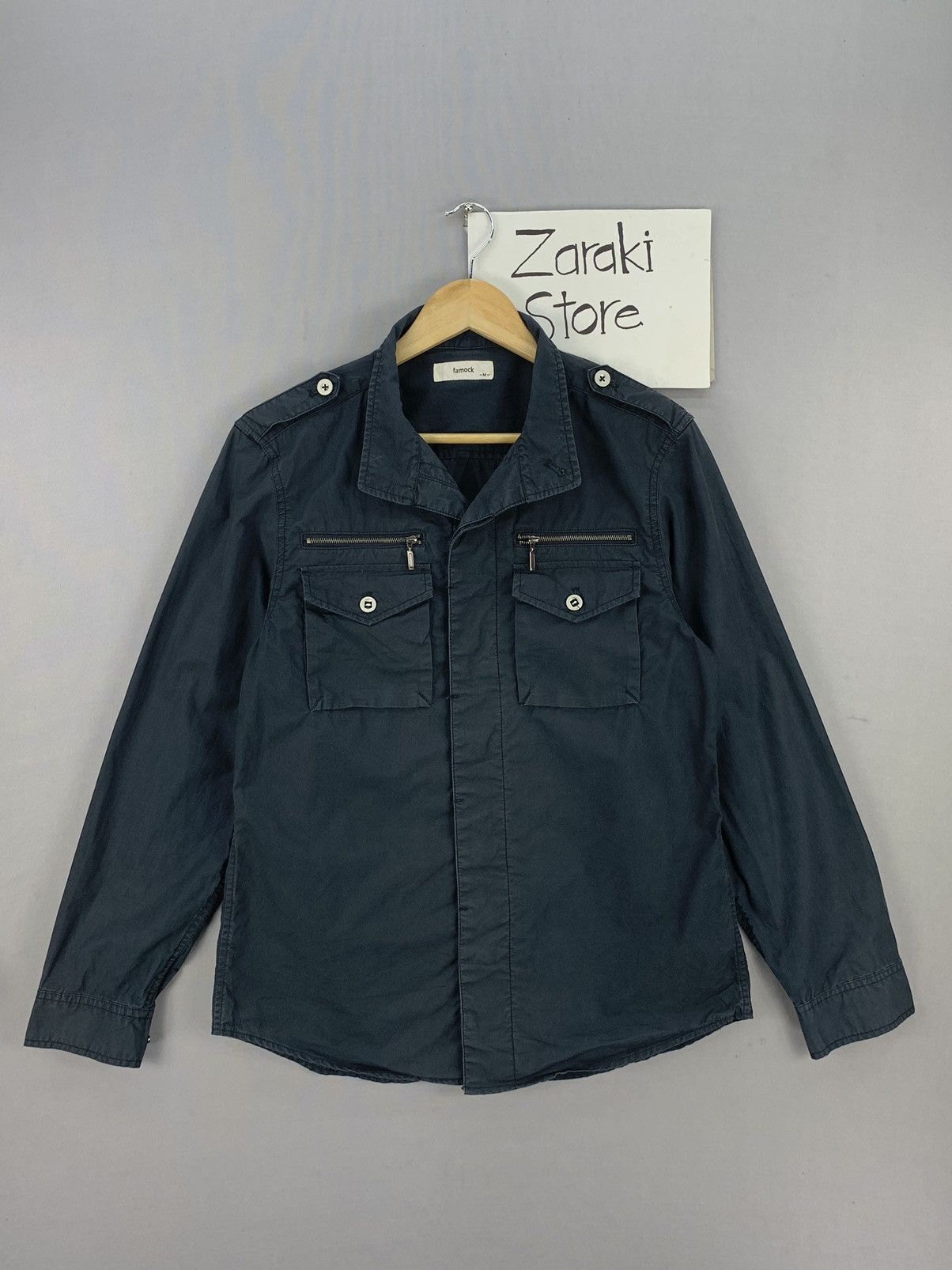Japanese Brand Japanese Brand Button Up Tactical Light Jacket Size US M / EU 48-50 / 2 - 7 Thumbnail