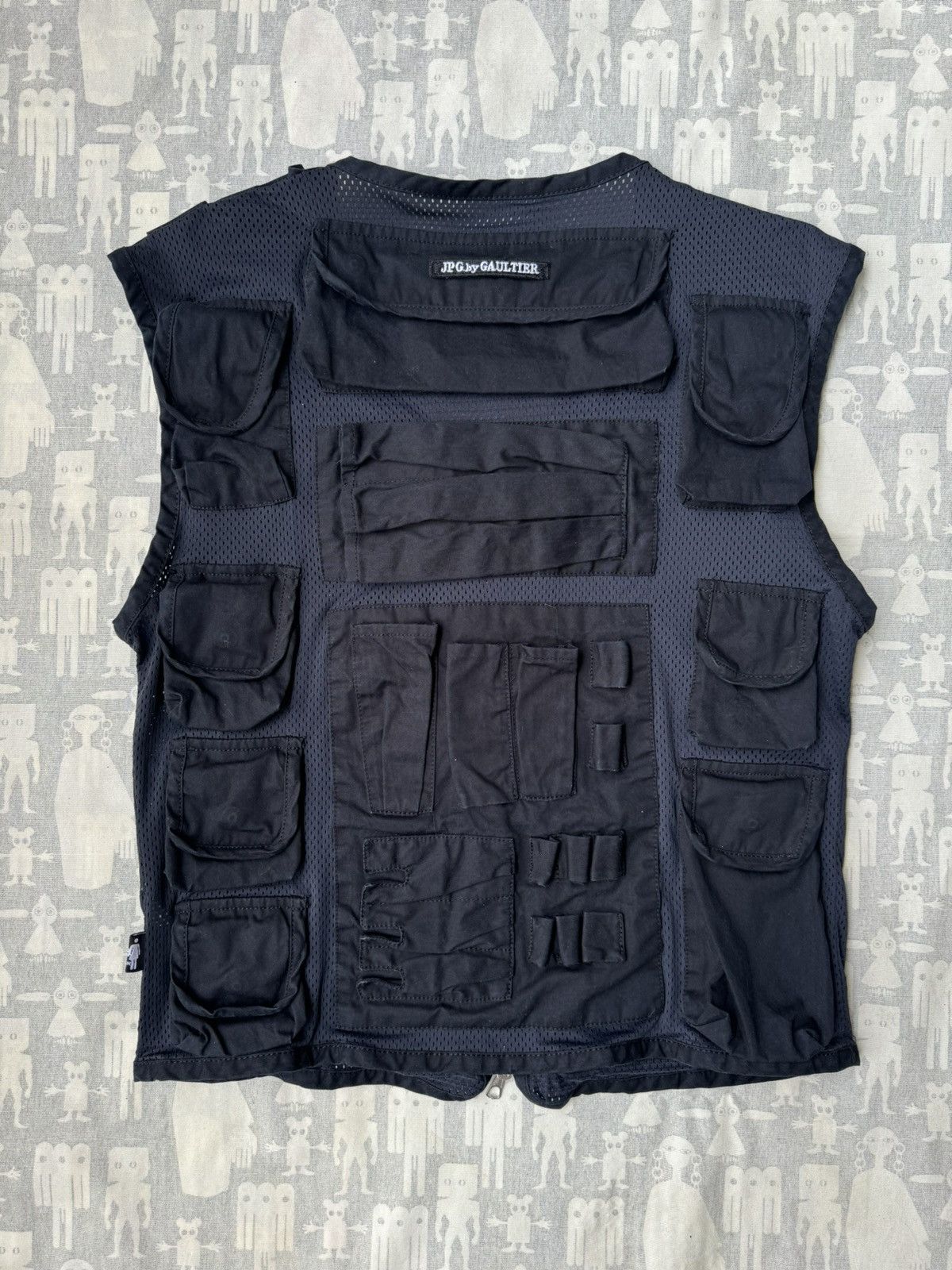 Jean Paul Gaultier Jean Paul Gaultier SS03 18 Pockets Cargo Sleeveless Jacket Size US M / EU 48-50 / 2 - 4 Thumbnail