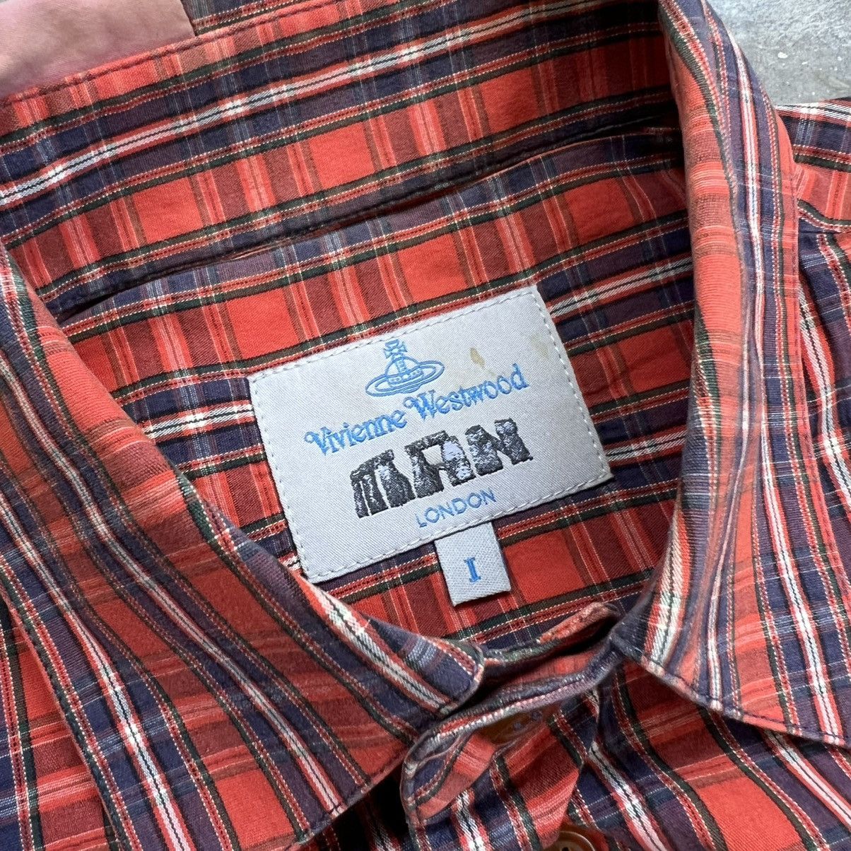 Vivienne Westwood Vintage Vivienne Westwood Man Patchwork Longsleeve Shirt Size US L / EU 52-54 / 3 - 6 Thumbnail