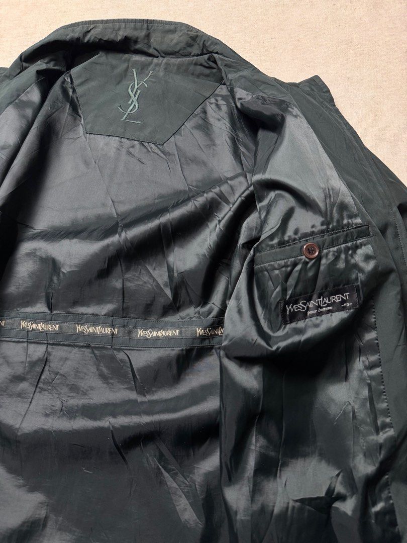 Yves Saint Laurent 🥳big logo🥳YSL BIG LOGO casual jacket Size US L / EU 52-54 / 3 - 8 Thumbnail