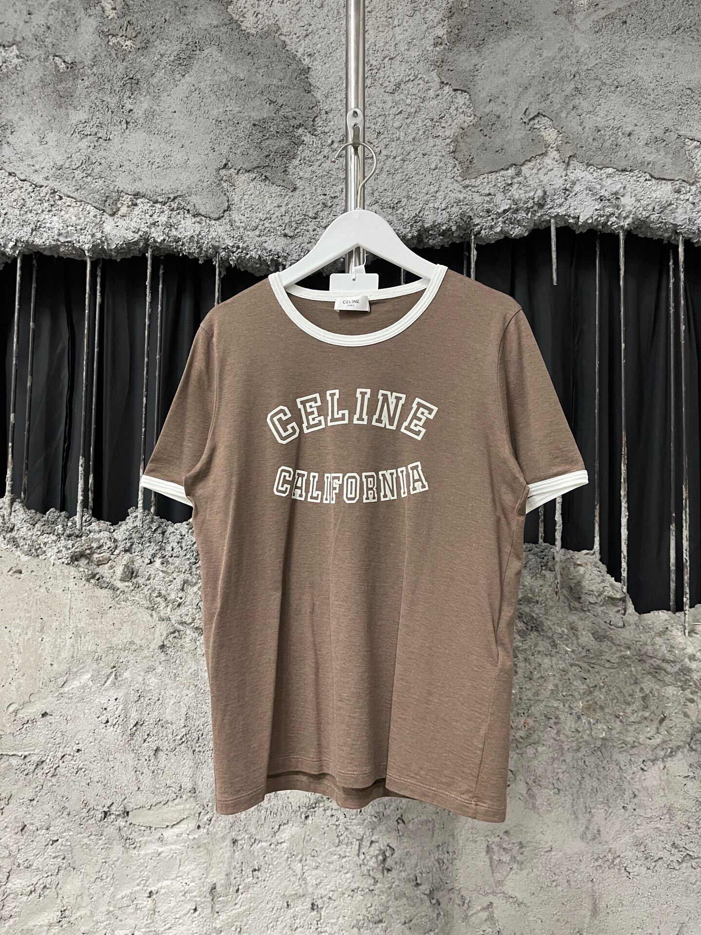 Celine Celine California Graphic Ringer T-Shirt M Size M / US 6-8 / IT 42-44 - 1 Thumbnail