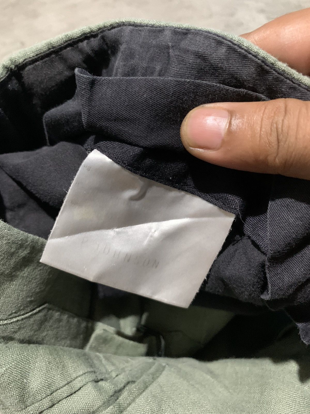 P. Johnson P.Johnson army green linen gurkha pants Size US 30 / EU 46 - 11 Thumbnail