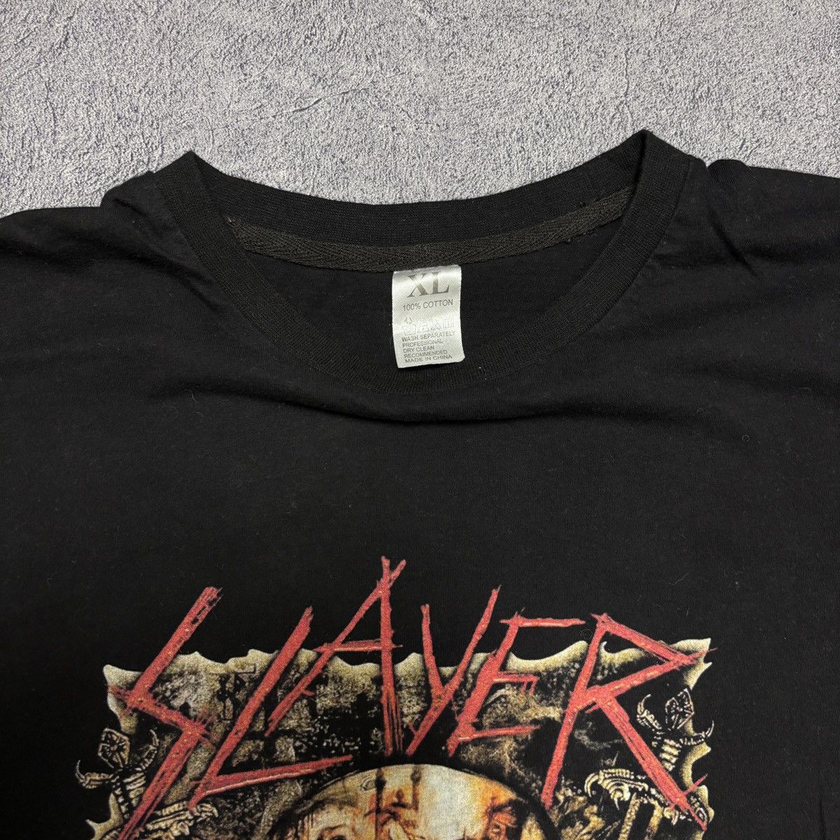 Band Tees × Slayer × Vintage Slayer Vintage Metal Band T Shirts Cannibal Corpse Size US L / EU 52-54 / 3 - 6 Thumbnail