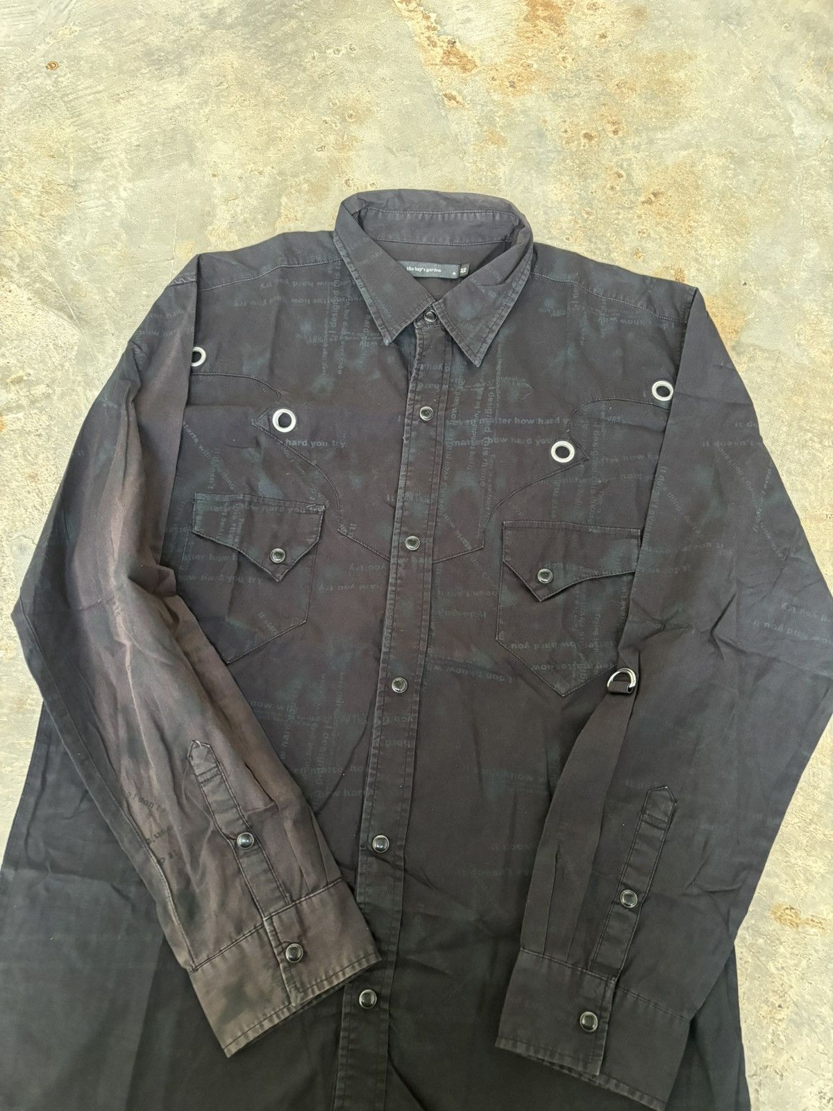 Hysteric Glamour × If Six Was Nine × Japanese Brand Y2k the bay's garden ifsixwasnine Lgb Style Shirt Size US L / EU 52-54 / 3 - 6 Thumbnail