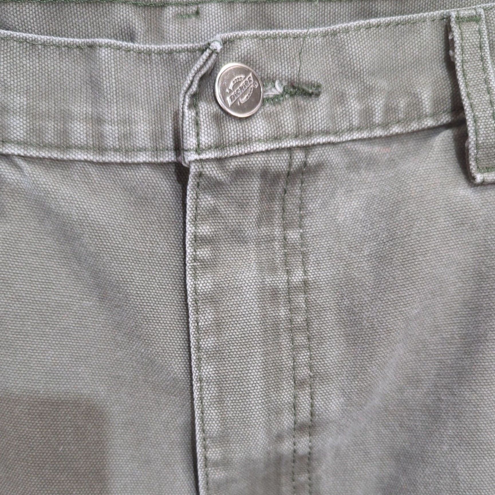 Dickies Dickies Denim Carpenter Straight Leg Jeans Men's 36x32 Green - Regular Fit, 5-Pocket, Belt Loops, High Rise, Cotton, Denim, Work Jeans Size US 36 / EU 52 - 5 Thumbnail