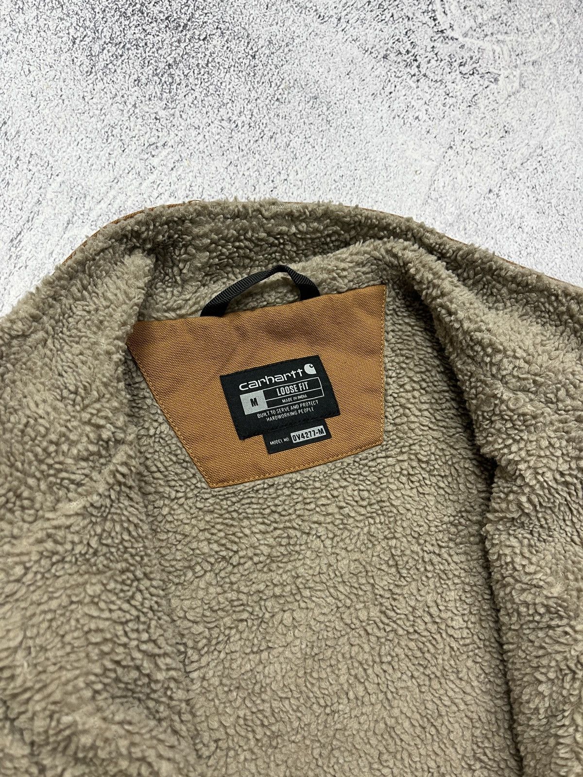 Carhartt Carhartt Duck Vest Sherpa Lined Streetwear Hype Men’s Size M Size US M / EU 48-50 / 2 - 8 Thumbnail