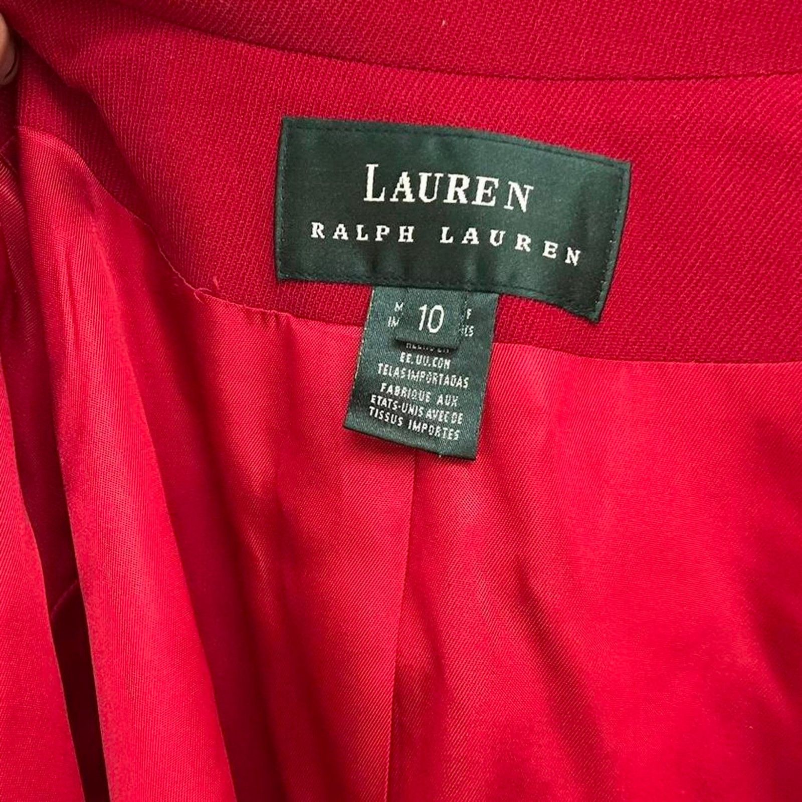 Other Vintage Oversized Ralph Lauren Blazer (S) Size S / US 4 / IT 40 - 5 Thumbnail