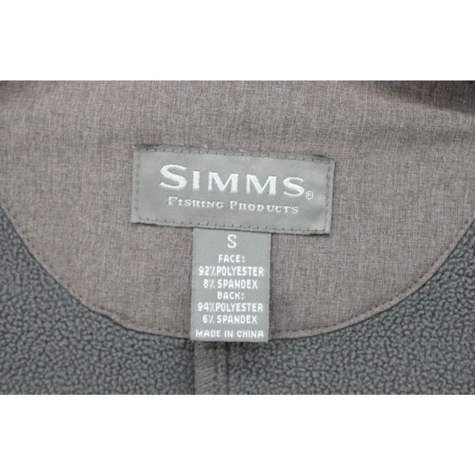 Vintage Simms Rogue Fleece Hoodie Full Zip Jacket Softshell Gray Women's Small ISO Size S / US 4 / IT 40 - 7 Thumbnail