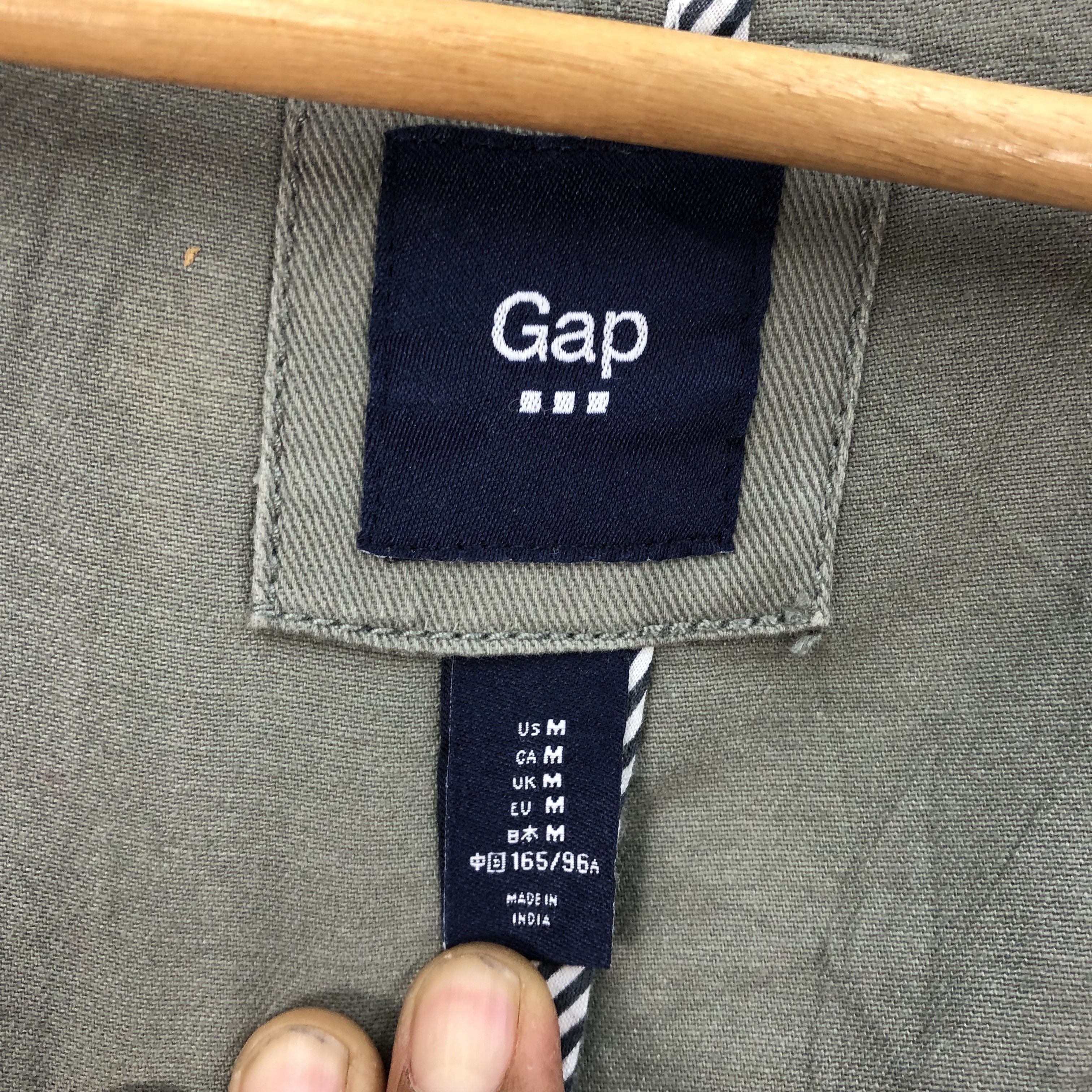 Japanese Brand × Vintage Vintage Military Olive Green Zipper Jacket Size US M / EU 48-50 / 2 - 6 Thumbnail