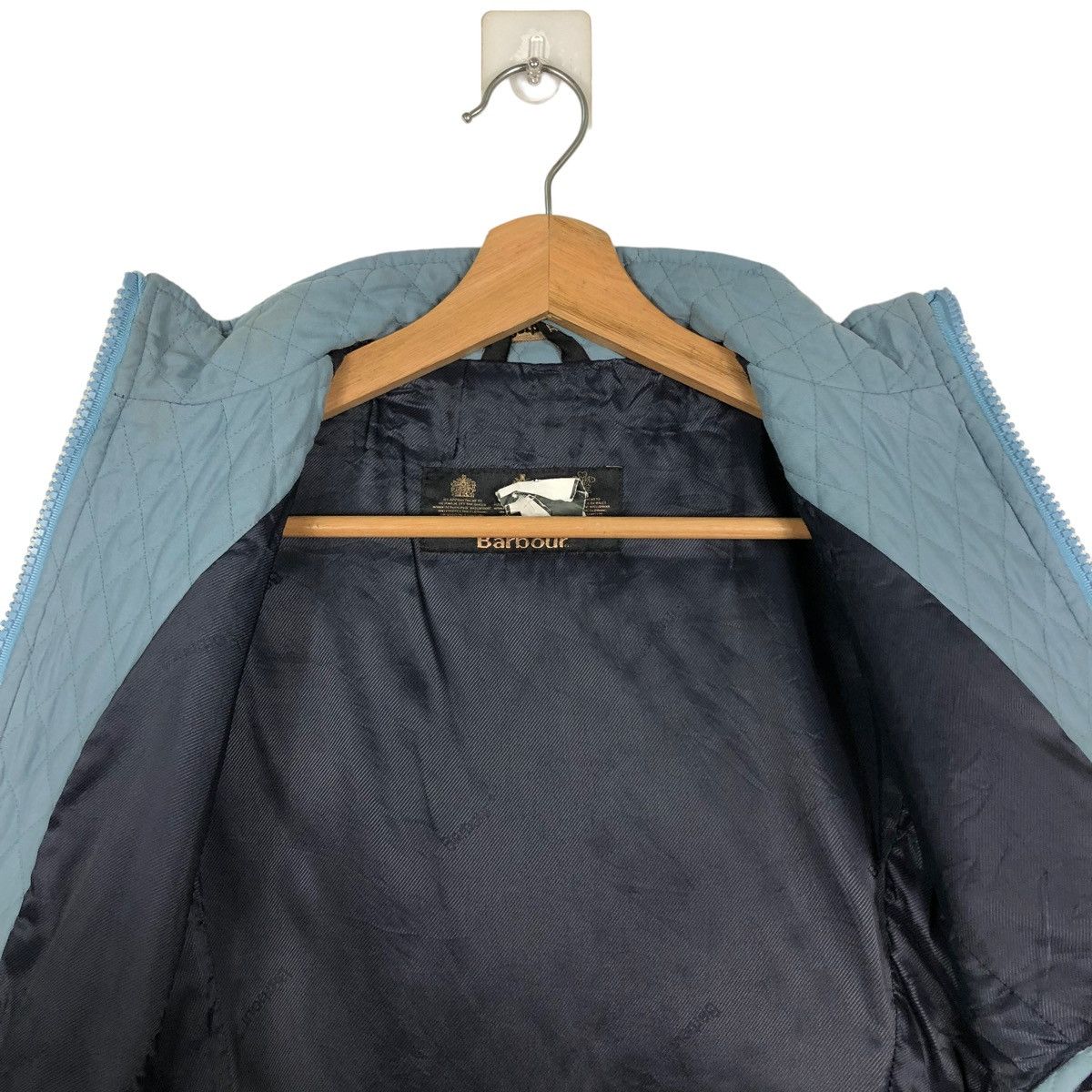 Barbour VINTAGE BARBOUR QUILTED L115 MICROFIBRE JACKET (SHORT) Size US S / EU 44-46 / 1 - 11 Thumbnail