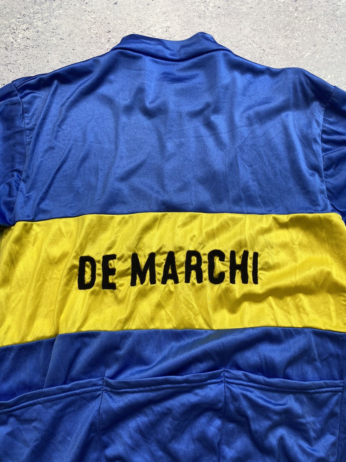 Sports Specialties × Vintage Vintage De Marchi cycling 1/4 zip hoodie big logo Size US M / EU 48-50 / 2 - 4 Thumbnail