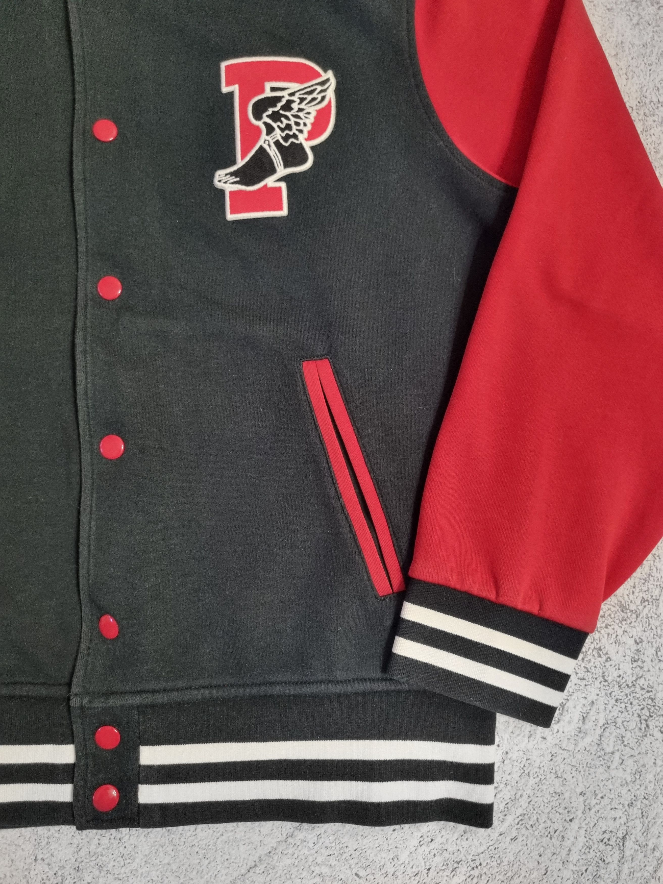 Polo Ralph Lauren × Ralph Lauren Polo Ralph Lauren P-Wing Patch Baseball Bomber Jacket Size US M / EU 48-50 / 2 - 7 Thumbnail