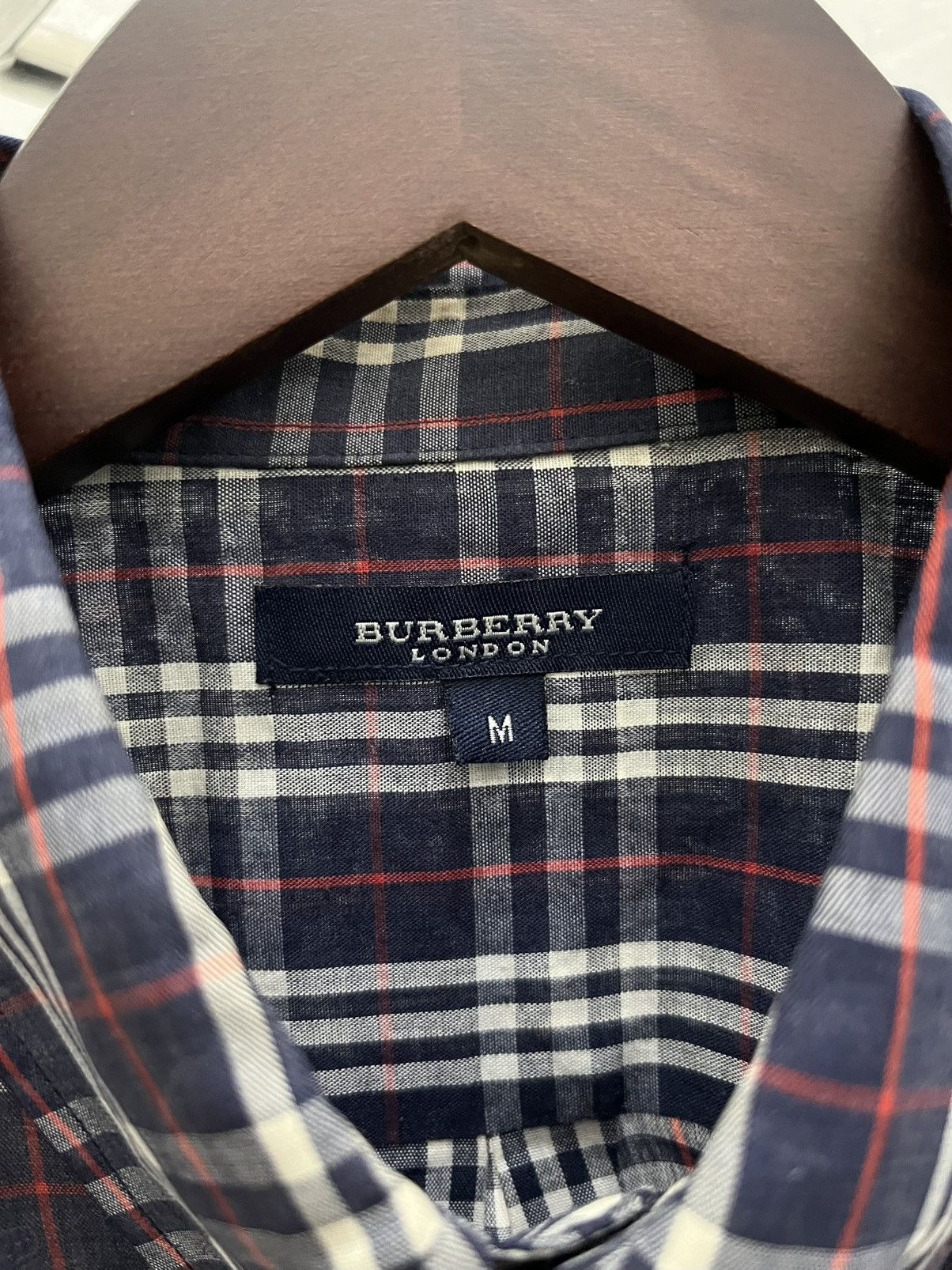 Burberry Vintage Burberry Nova Check Shirt Size US M / EU 48-50 / 2 - 7 Thumbnail