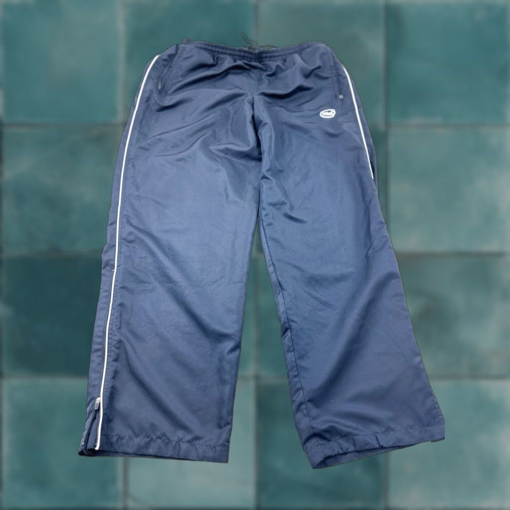 Vintage North End Intel Pants Women 2XL Blue Windbreaker Baggy Ankle Running & Jogging, Cross Training, Gym & Training, Track & Field Mens? Womens? Size 40" / US 18 - 1 Thumbnail