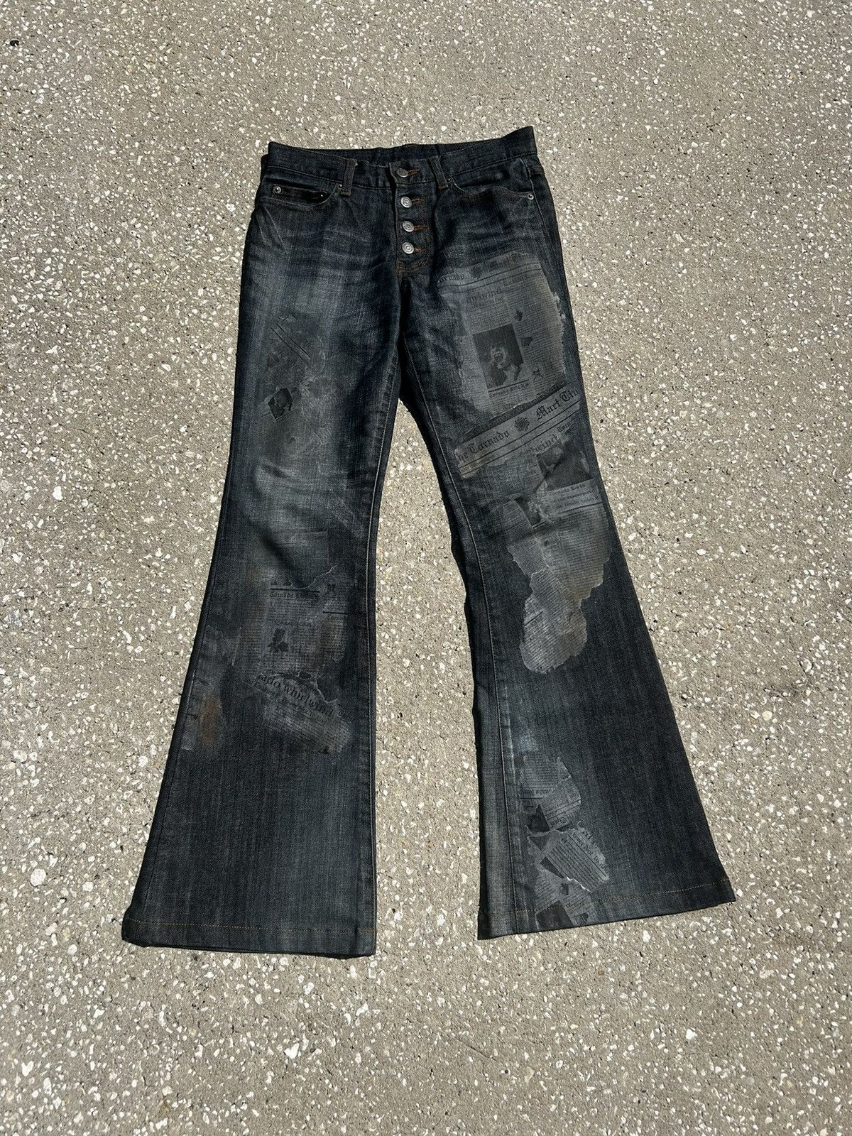 Japanese Brand × Tornado Mart 2000s Tornado Mart Flared
