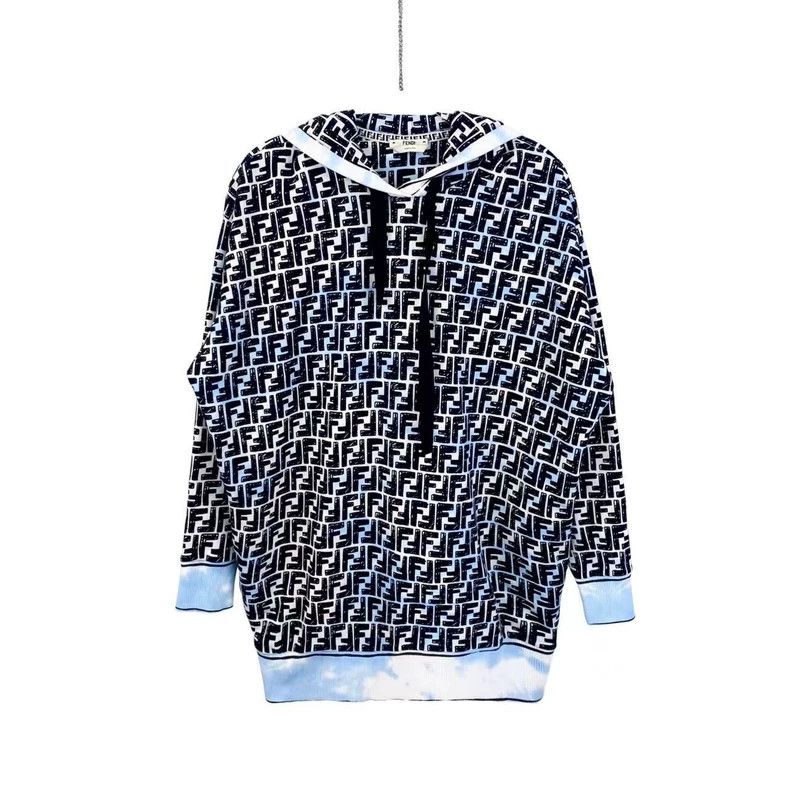 Fendi Fendi Old flower full-printed drawstring hoodie Size US M / EU 48-50 / 2 - 1 Thumbnail
