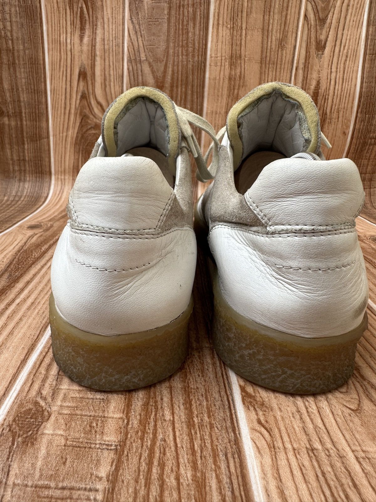 Maison Margiela Maison margiela MM6 White Court Sneakers Lowtops Size US 11 / EU 44 - 12 Thumbnail