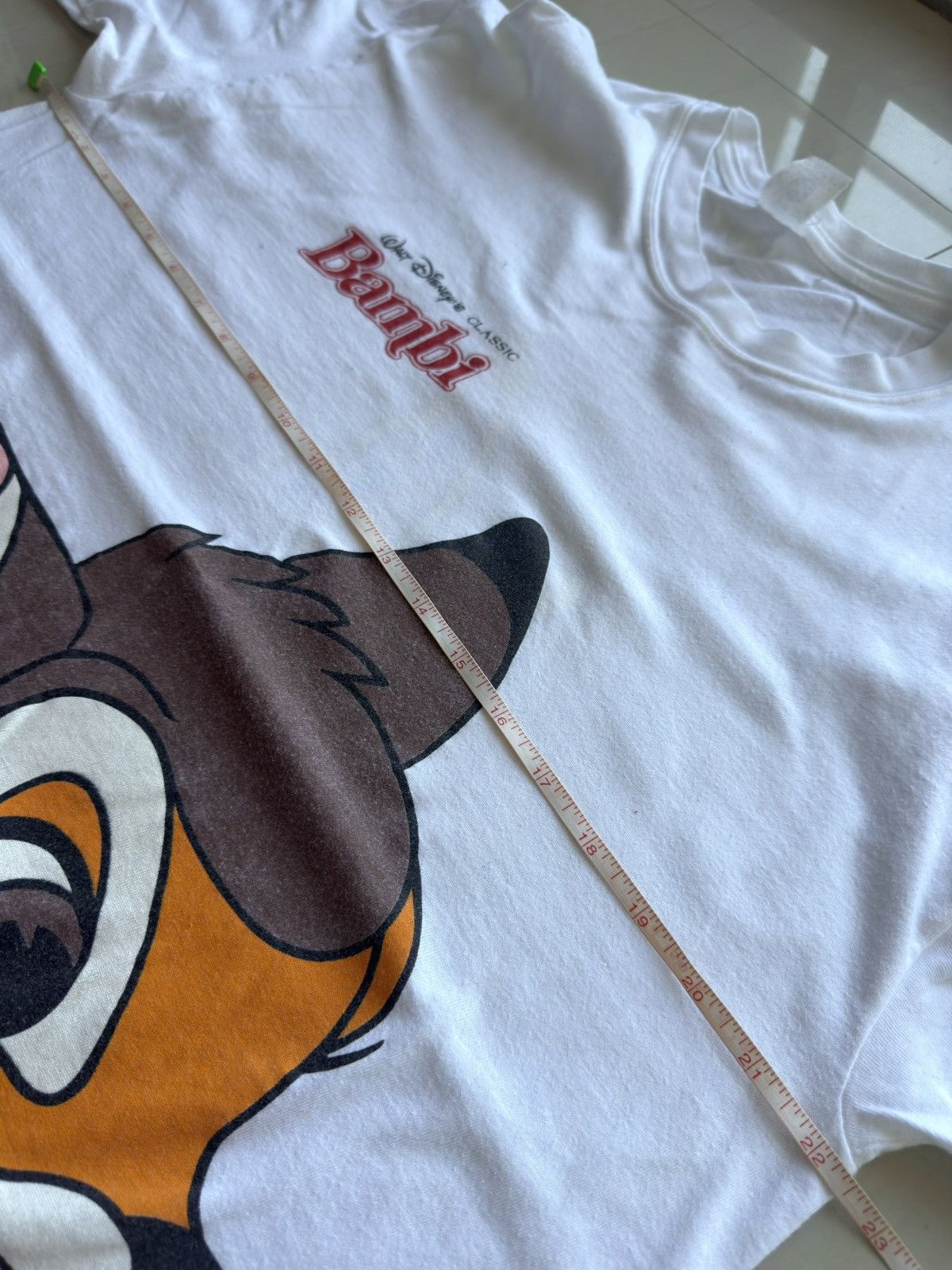 Disney 90s 80s Bambi Walt Disney’s Classic Fantasy VTG Hering Shirt Size US XL / EU 56 / 4 - 10 Thumbnail