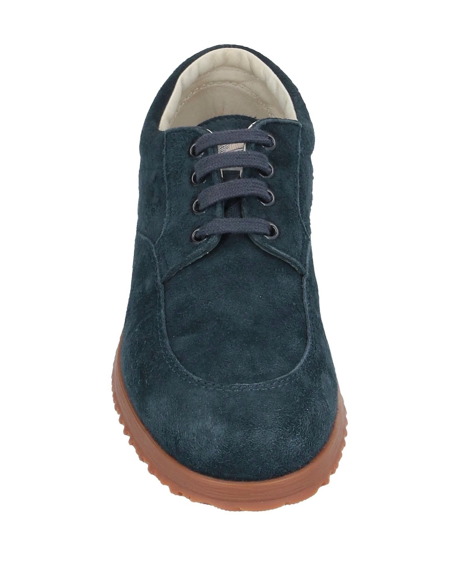 Hogan Hogan Blue Suede Traditional Low Top Lace Up Shoes Size US 8.5 / IT 38.5 - 3 Thumbnail