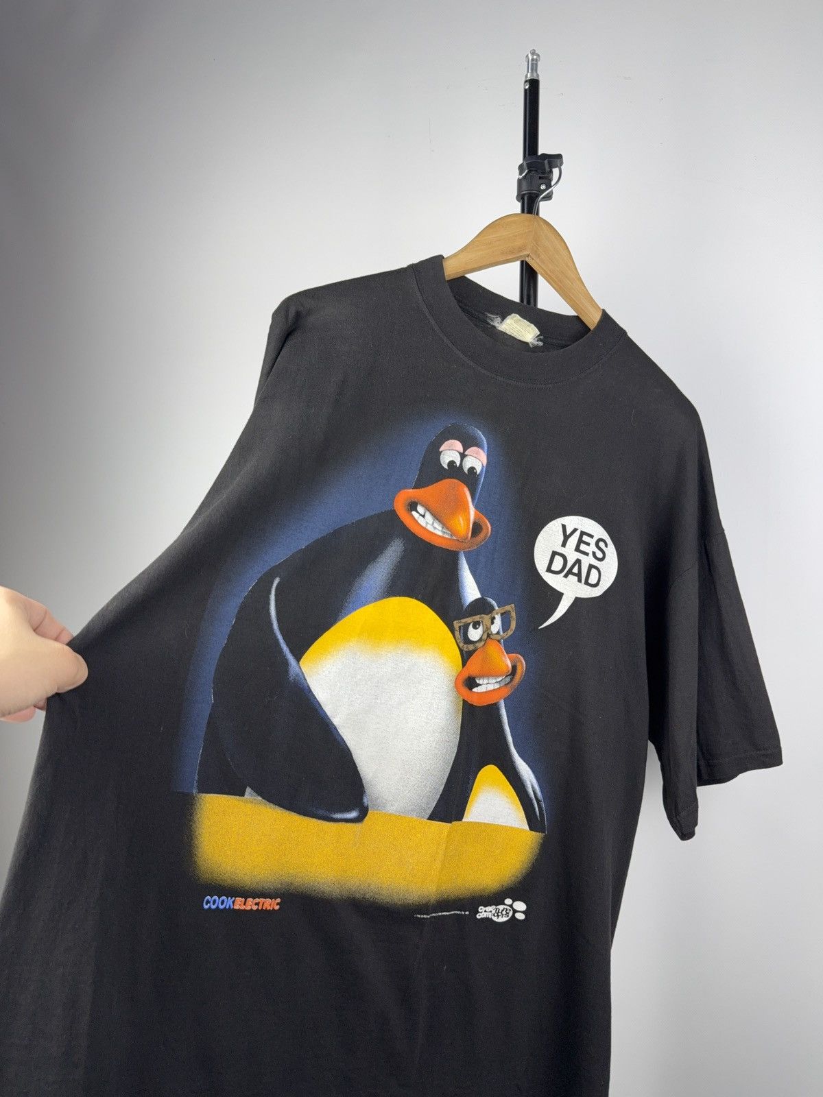 Cartoon Network × Vintage Vintage 1993 Aardman “Yes Dad” Tee Wallace & Gromit Style Size US XL / EU 56 / 4 - 3 Thumbnail